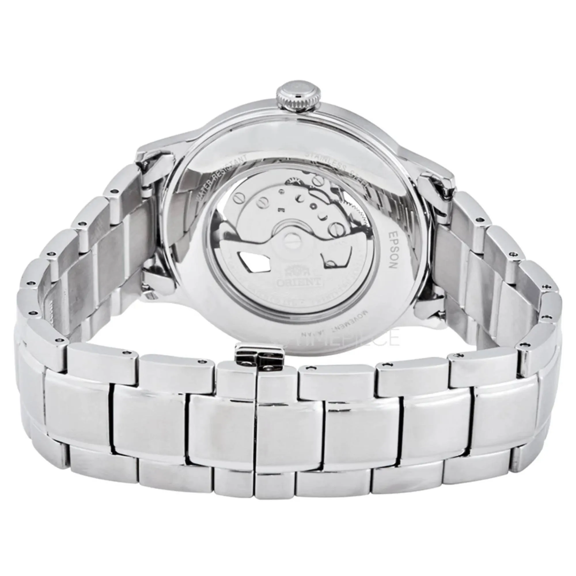 Orient RA-AG0026E30B Bambino Open Heart Green Dial Automatic Watch sold by H.S. Johnson product image thumbnail 3