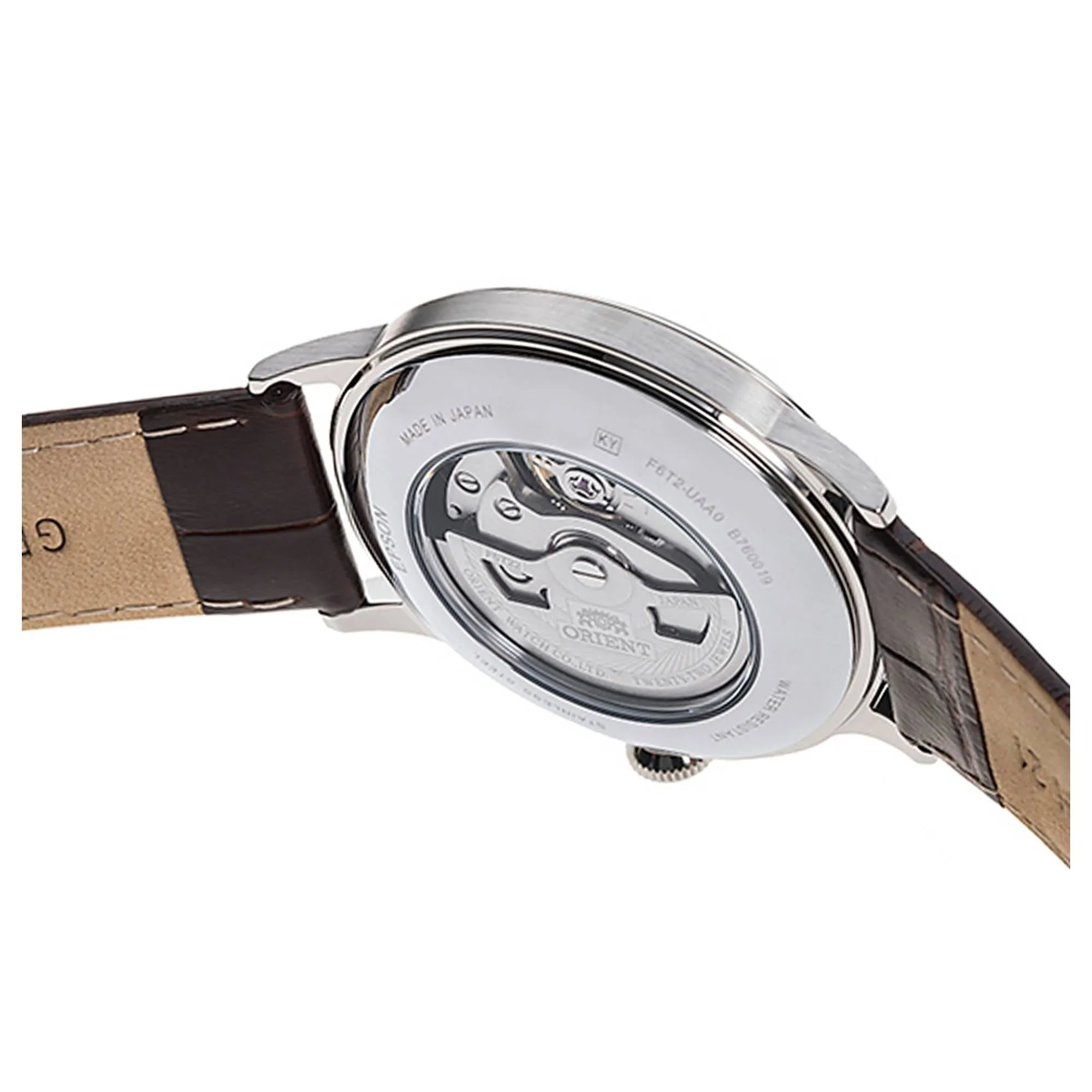 Orient RA-AG0002S30B Bambino Open Heart White Dial Automatic Watch sold by H.S. Johnson product image thumbnail 3