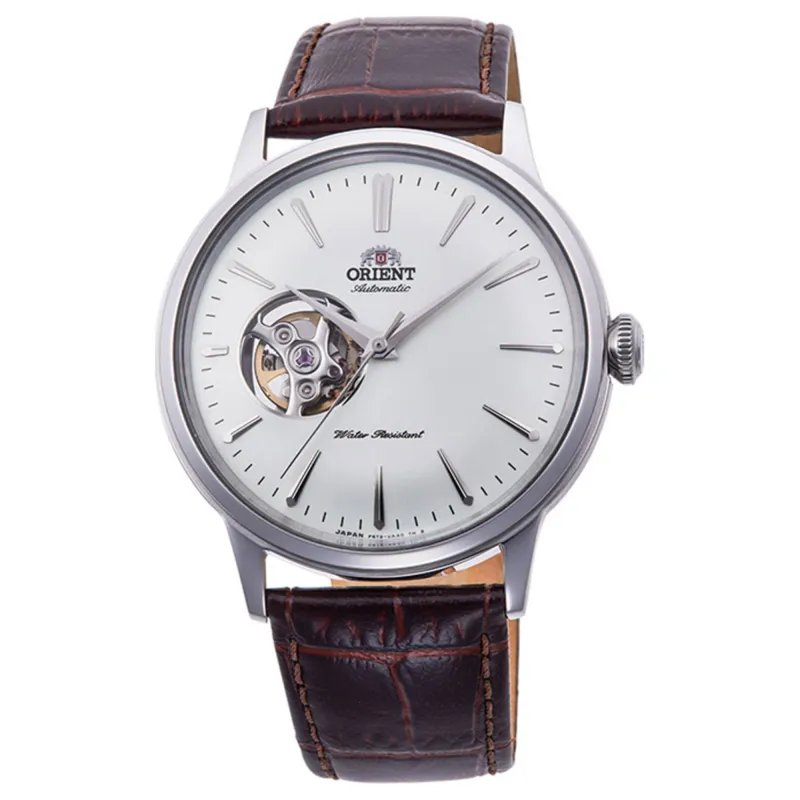 Orient RA-AG0002S30B Bambino Open Heart White Dial Automatic Wristwatch sold by H.S. Johnson