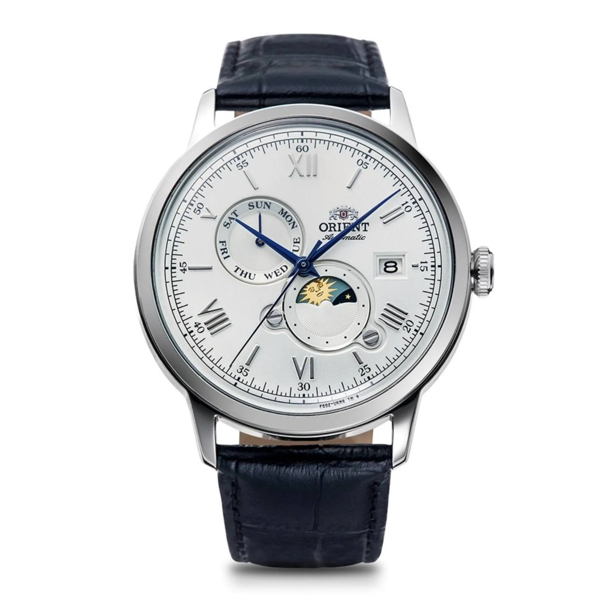 Orient RA-AK0802S30B Mechanical Classic Watch, Leather Strap Watch sold by H.S. Johnson