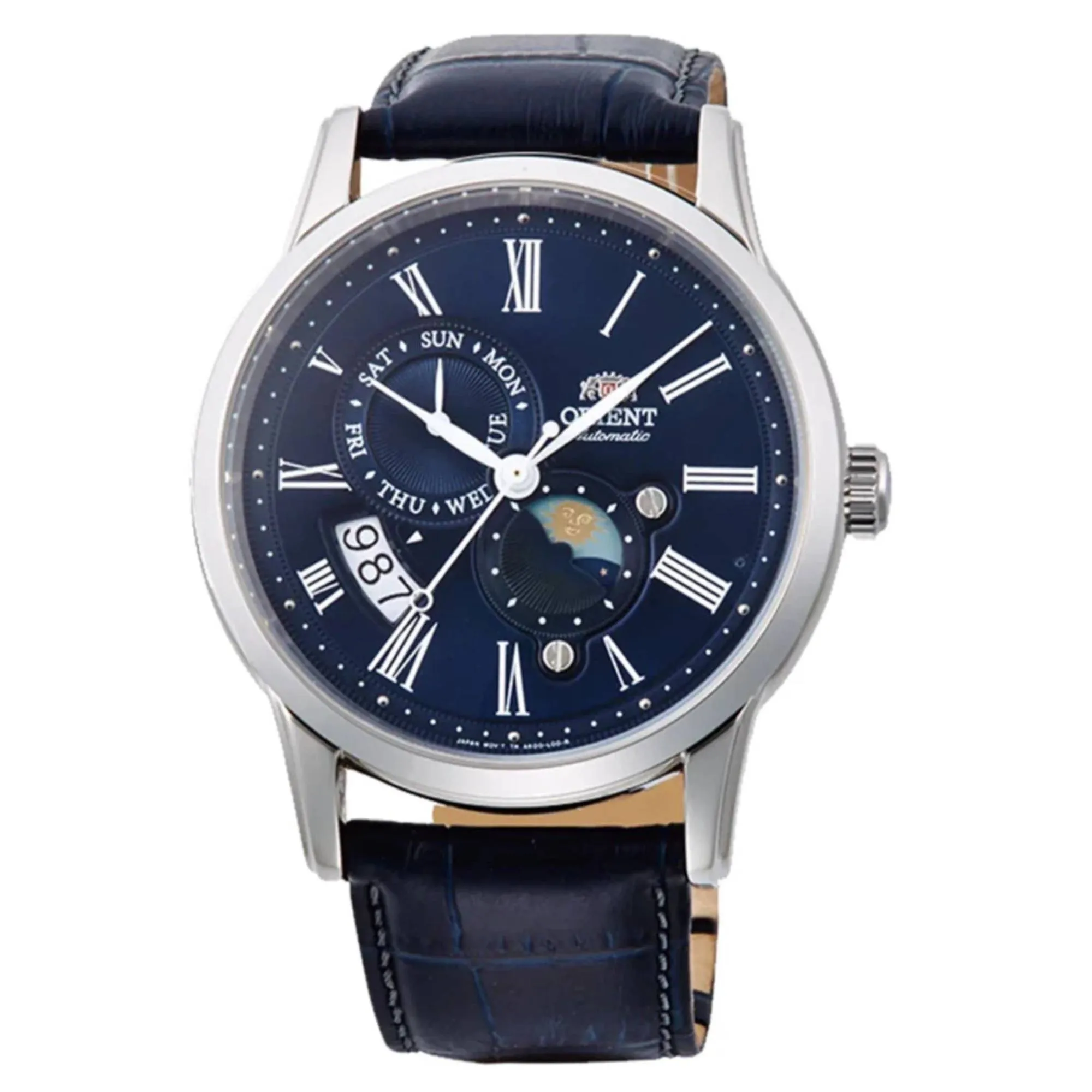 Orient RA-AK0011D30B Mechanical Classic Watch, Leather Strap Watch sold by H.S. Johnson