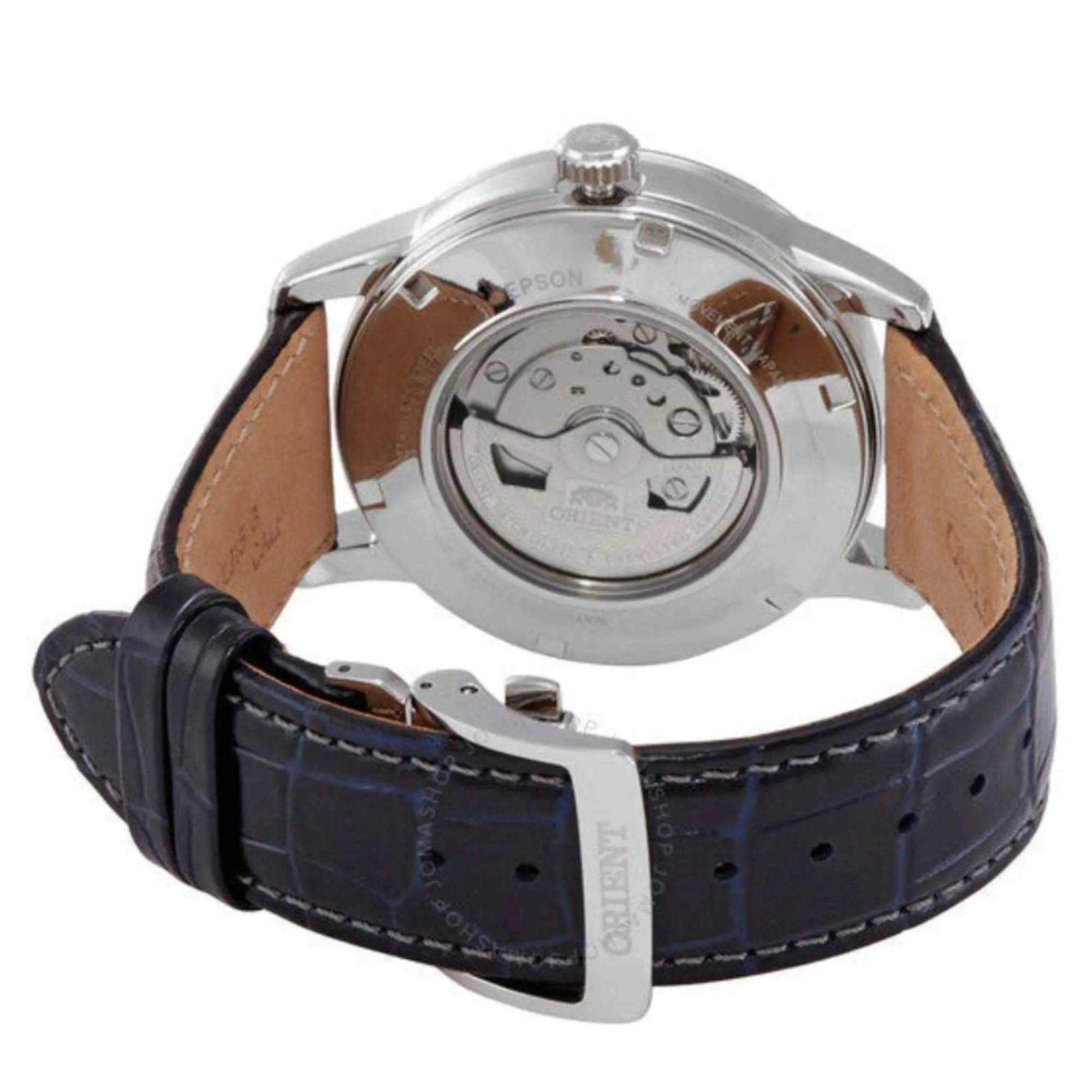 Orient RA-AK0011D30B Mechanical Classic Watch, Leather Strap Watch sold by H.S. Johnson product image thumbnail 3