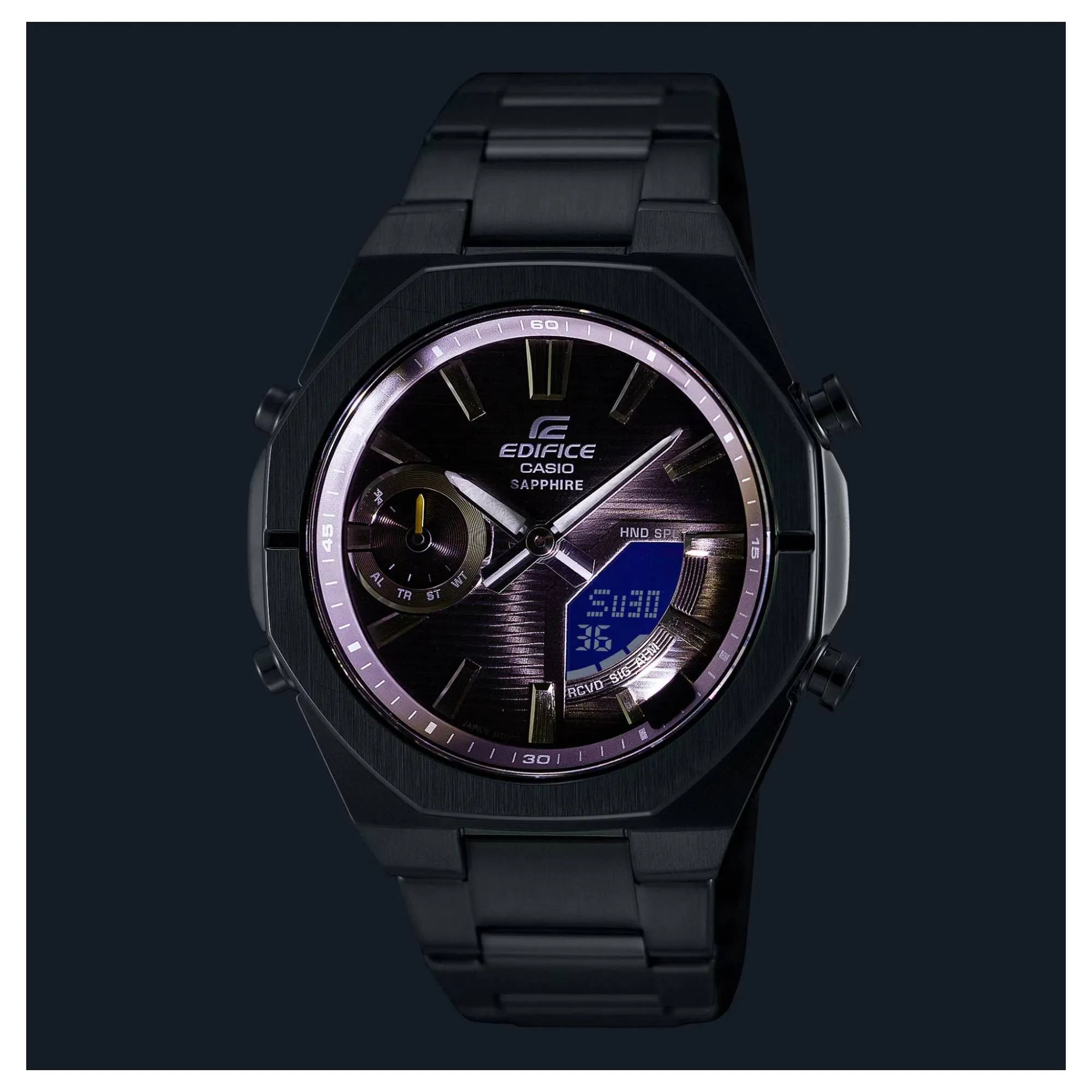 Edifice ECB-S10D-8AEF Smartphone Link Model Watch sold by H.S. Johnson product image thumbnail 3