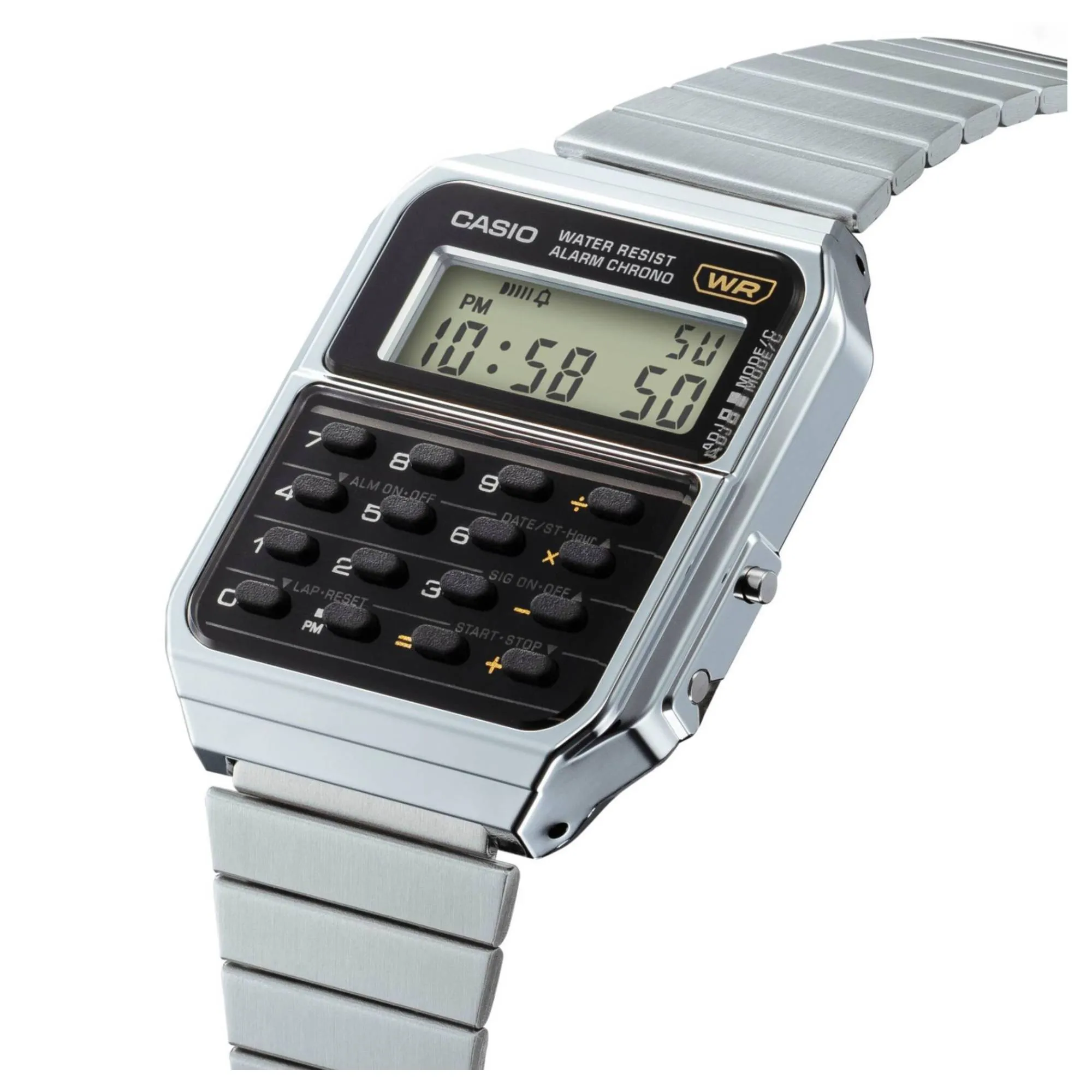 Casio CA-500WE-1AEF Vintage Calculator Classic Digital Wristwatch sold by H.S. Johnson product image thumbnail 2