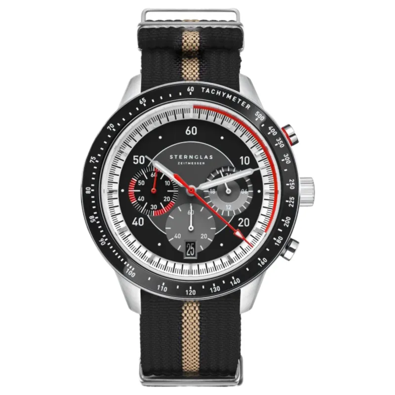 Sternglas S01-TM03-FI09 Tachymeter 2.0 Watch made by H.S. Johnson