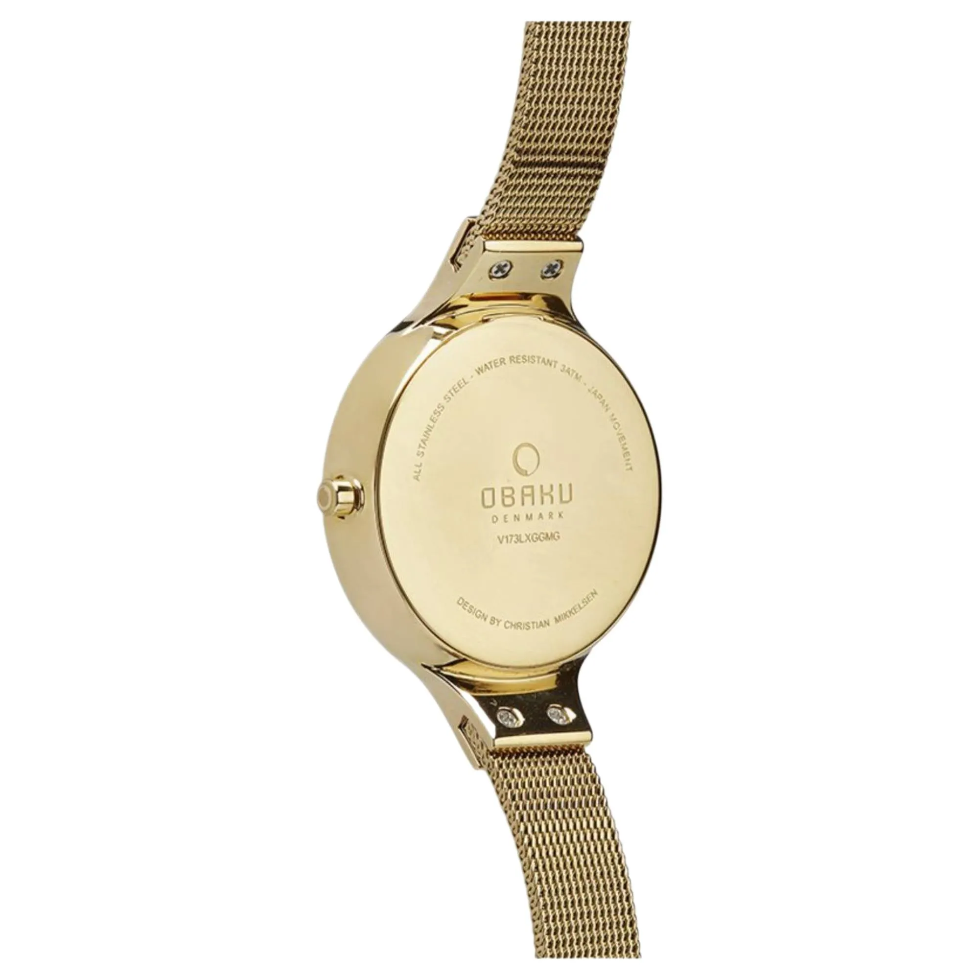 Obaku V173LXGGMG Women's Sky-Gold Wristwatch sold by H.S. Johnson product image thumbnail 2