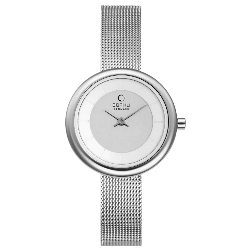 Obaku V146LXCIMC Women's Stille-Steel Watch sold by H.S. Johnson