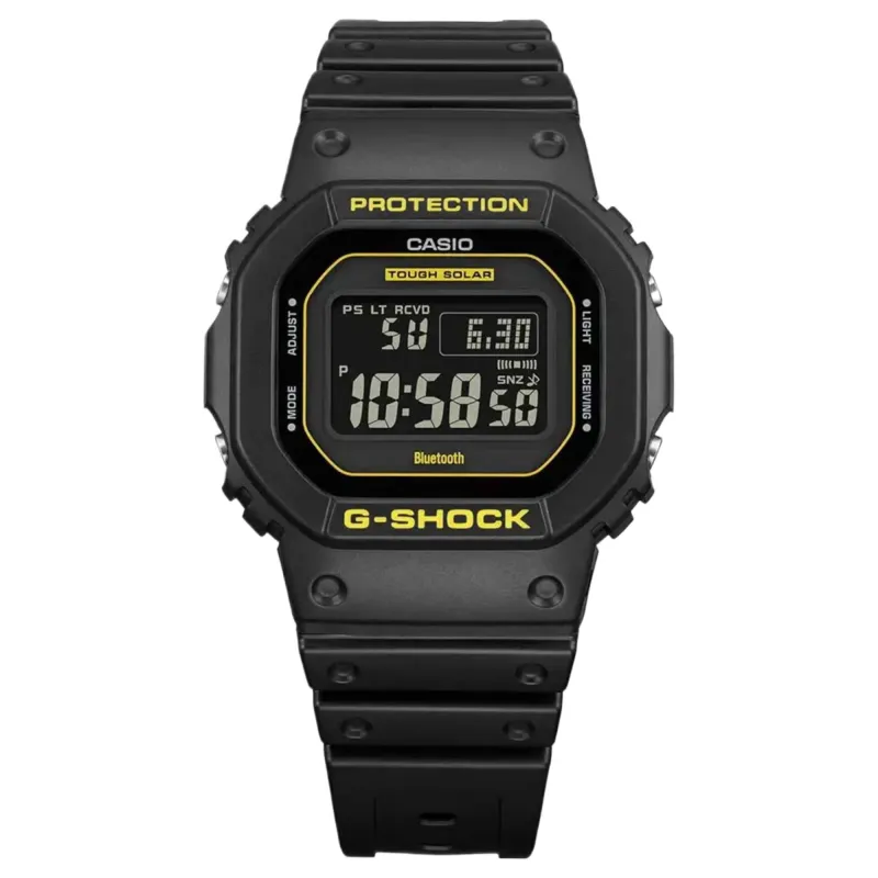 G-Shock GW-B5600CY-1ER Caution Yellow Multifunction LCD Wristwatch sold by H.S. Johnson