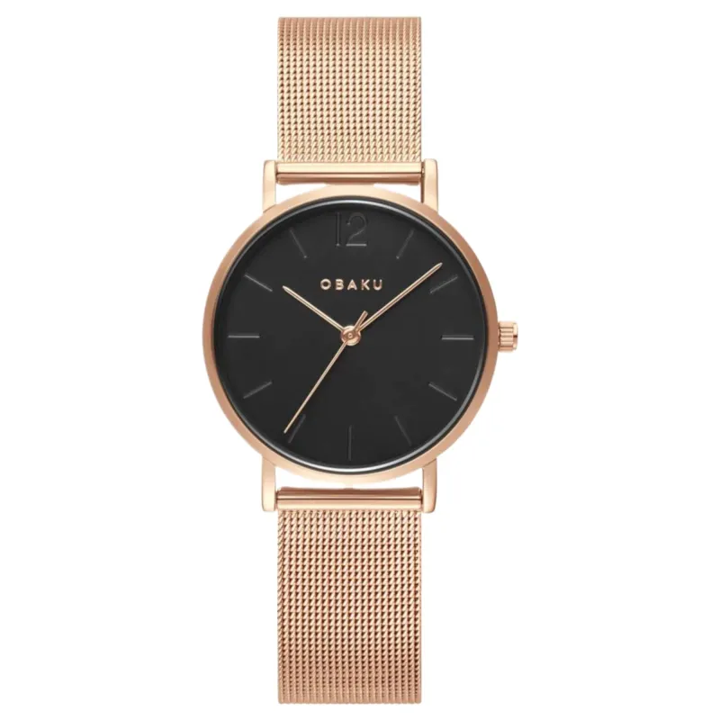 Obaku V197GXVBMV Women's Lille-Gerbera Watch made by H.S. Johnson