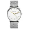 Sternglas S01-BE10-MI04 Men's Berlin Silver Mesh Wristwatch sold by H.S. Johnson