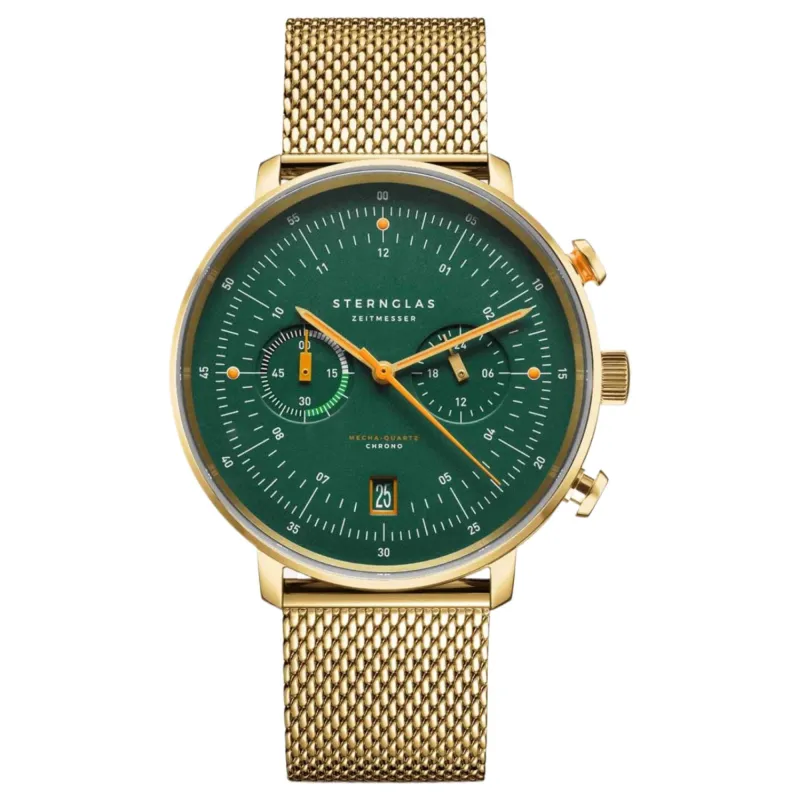 Sternglas S01-HCV22-MI05 Men's Hamburg Chronograph Watch made by H.S. Johnson