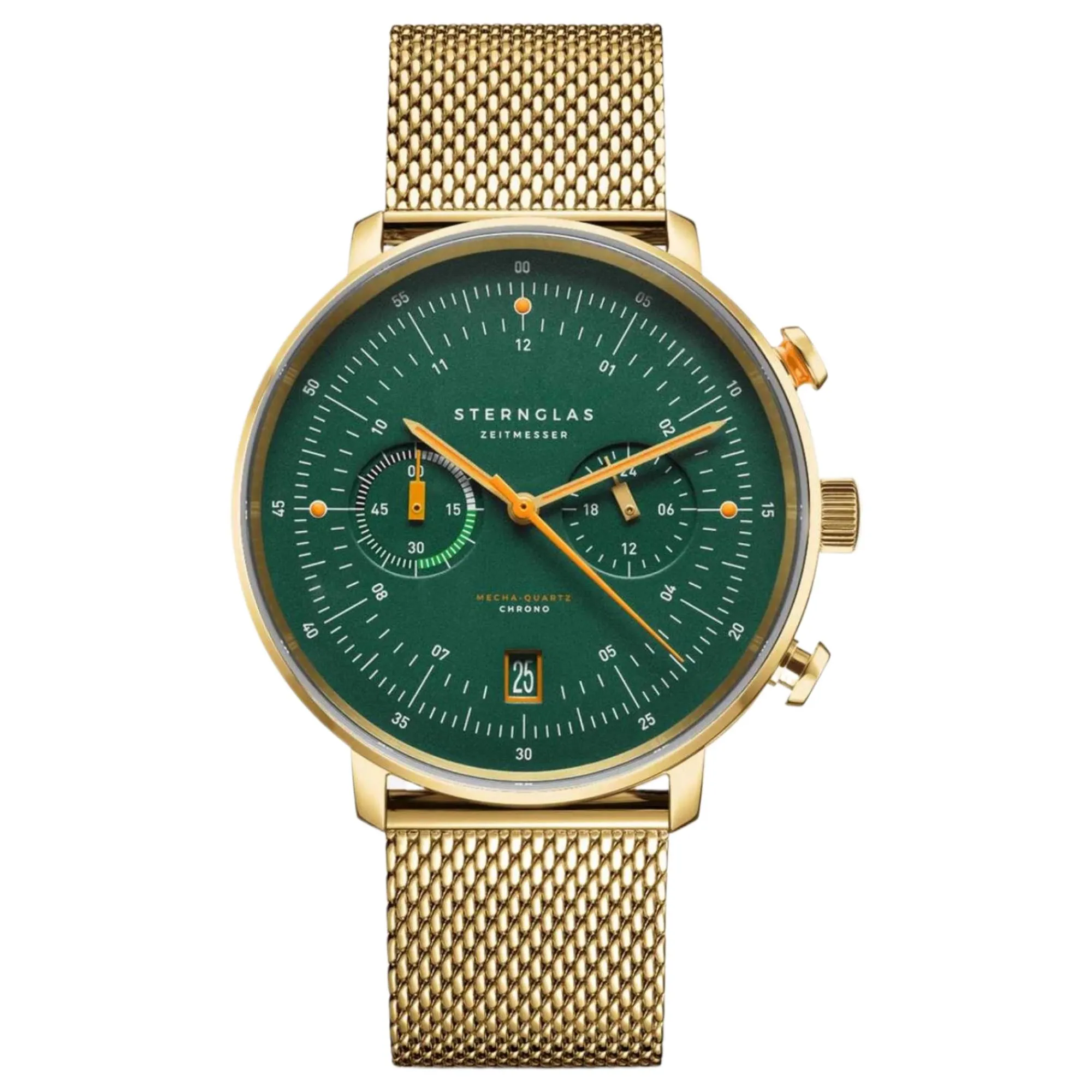 Sternglas S01-HCV22-MI05 Men's Hamburg Chronograph Watch sold by H.S. Johnson
