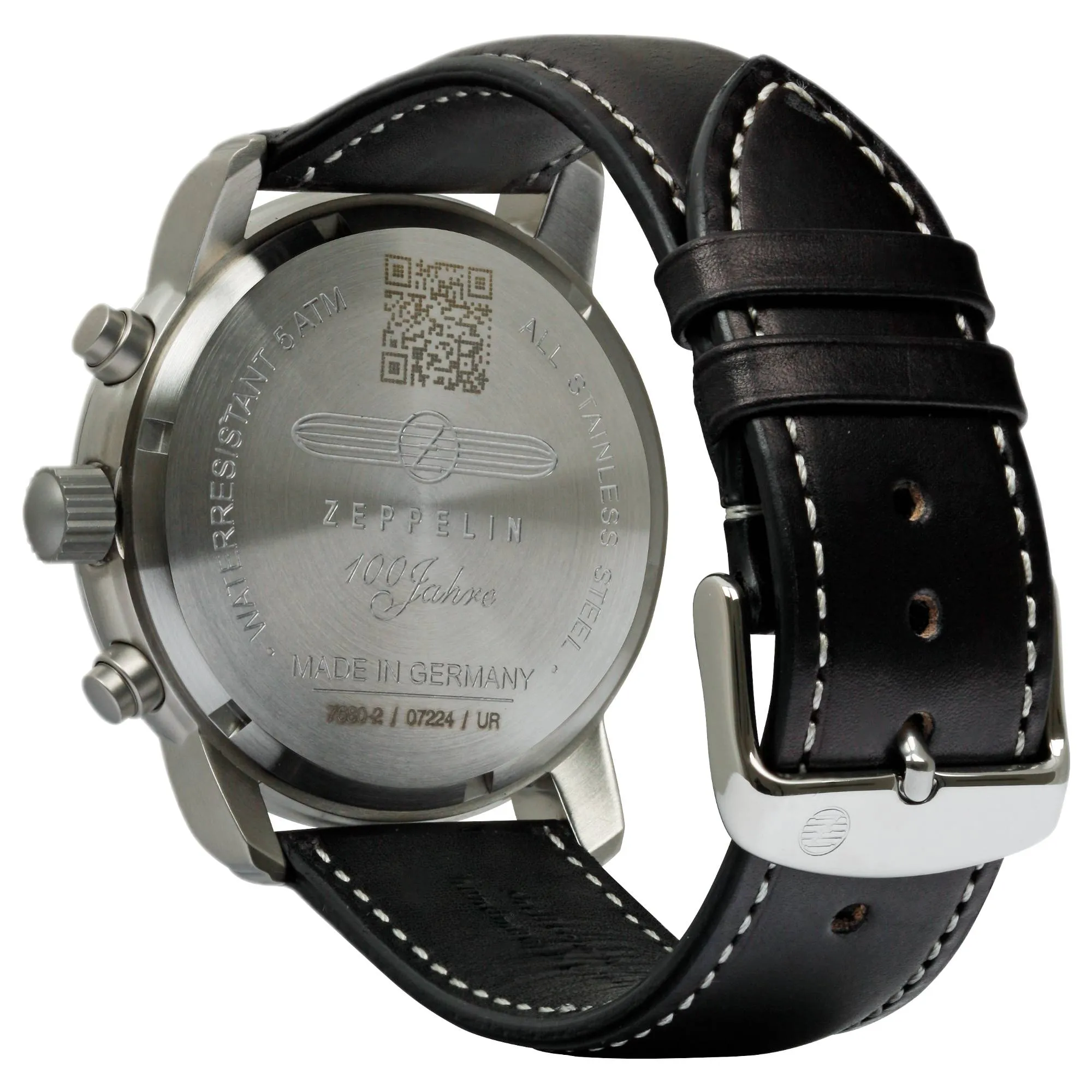 Zeppelin 7680-2 100 Jahre Chronograph Watch sold by H.S. Johnson product image thumbnail 3