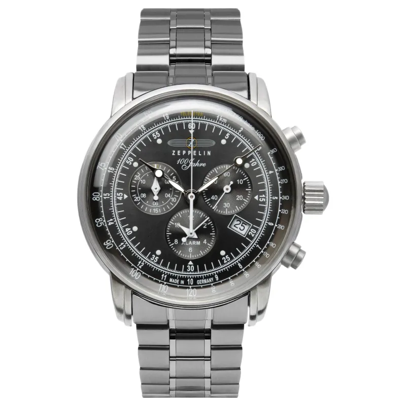 Zeppelin 7680MB-2 100 Jahre Chronograph Watch sold by H.S. Johnson
