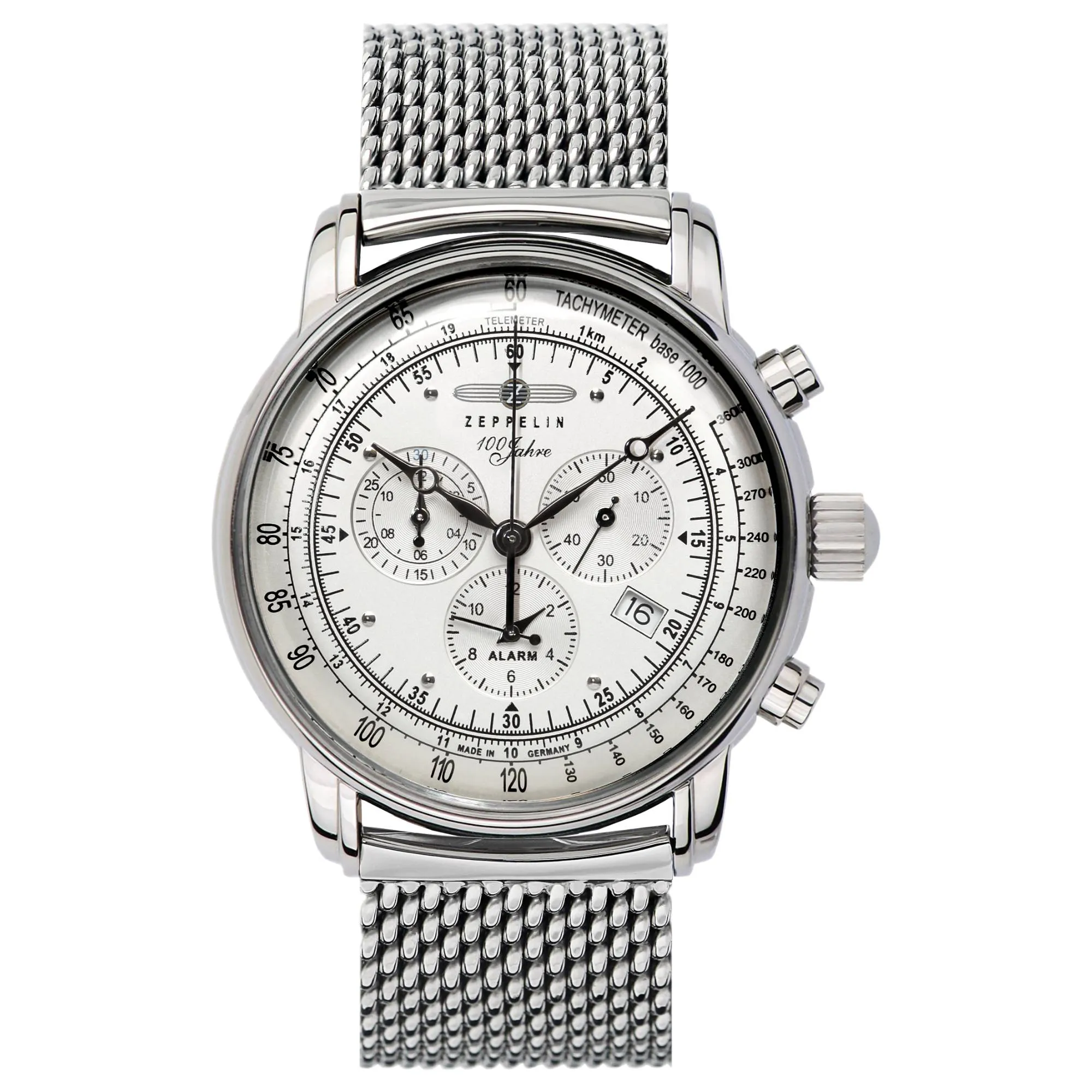 Zeppelin 7680M-1 100 Jahre Chronograph Watch sold by H.S. Johnson