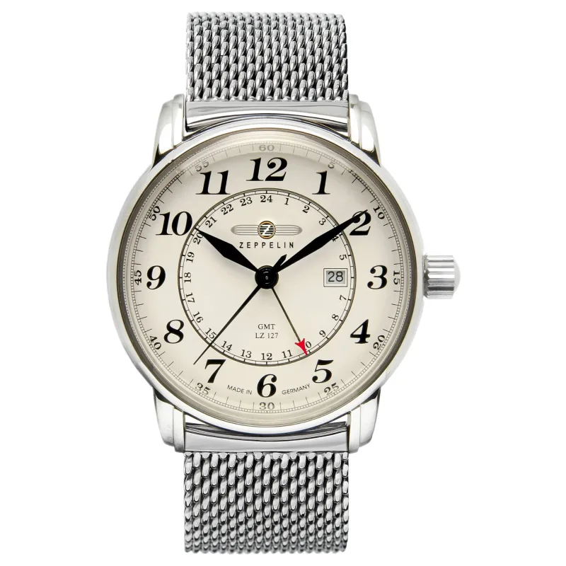 Zeppelin 7642M-5 LZ 127 Graf Zeppelin GMT Watch sold by H.S. Johnson