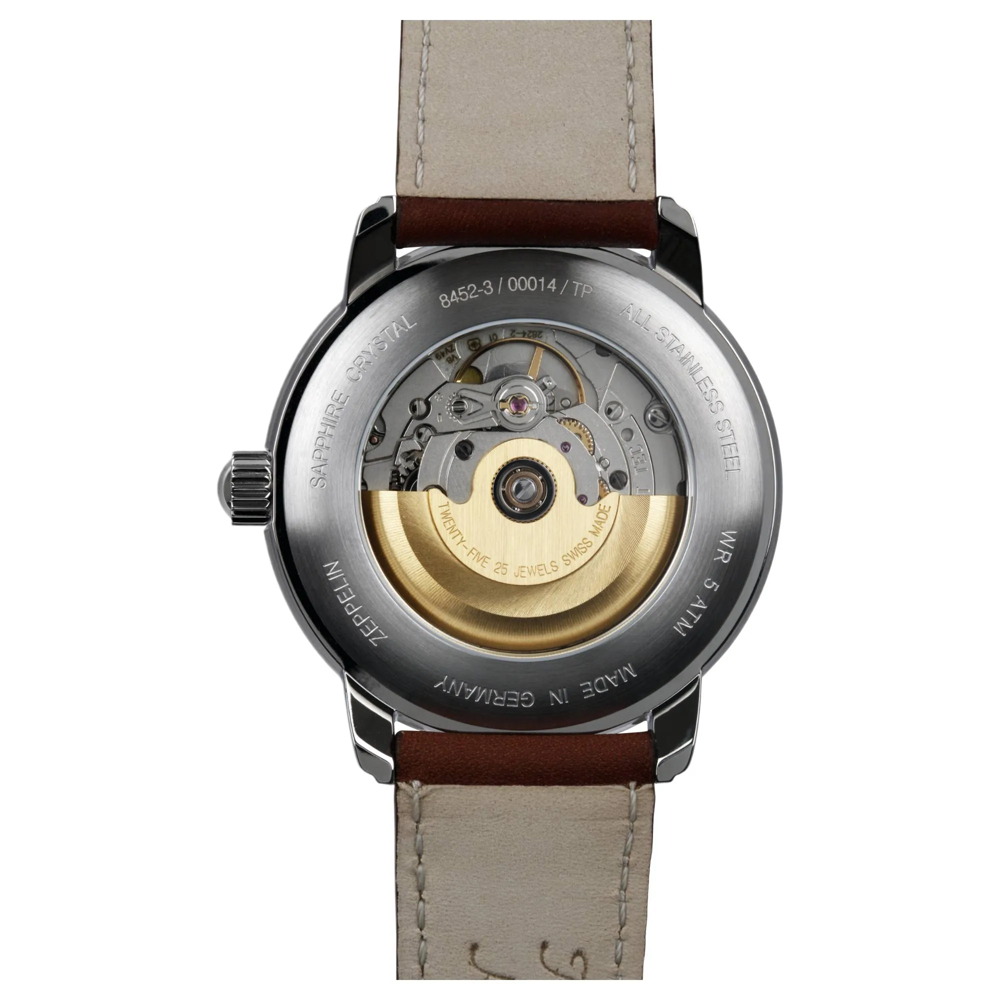 Zeppelin 8452-3 Atlantic Automatic Watch sold by H.S. Johnson product image thumbnail 2