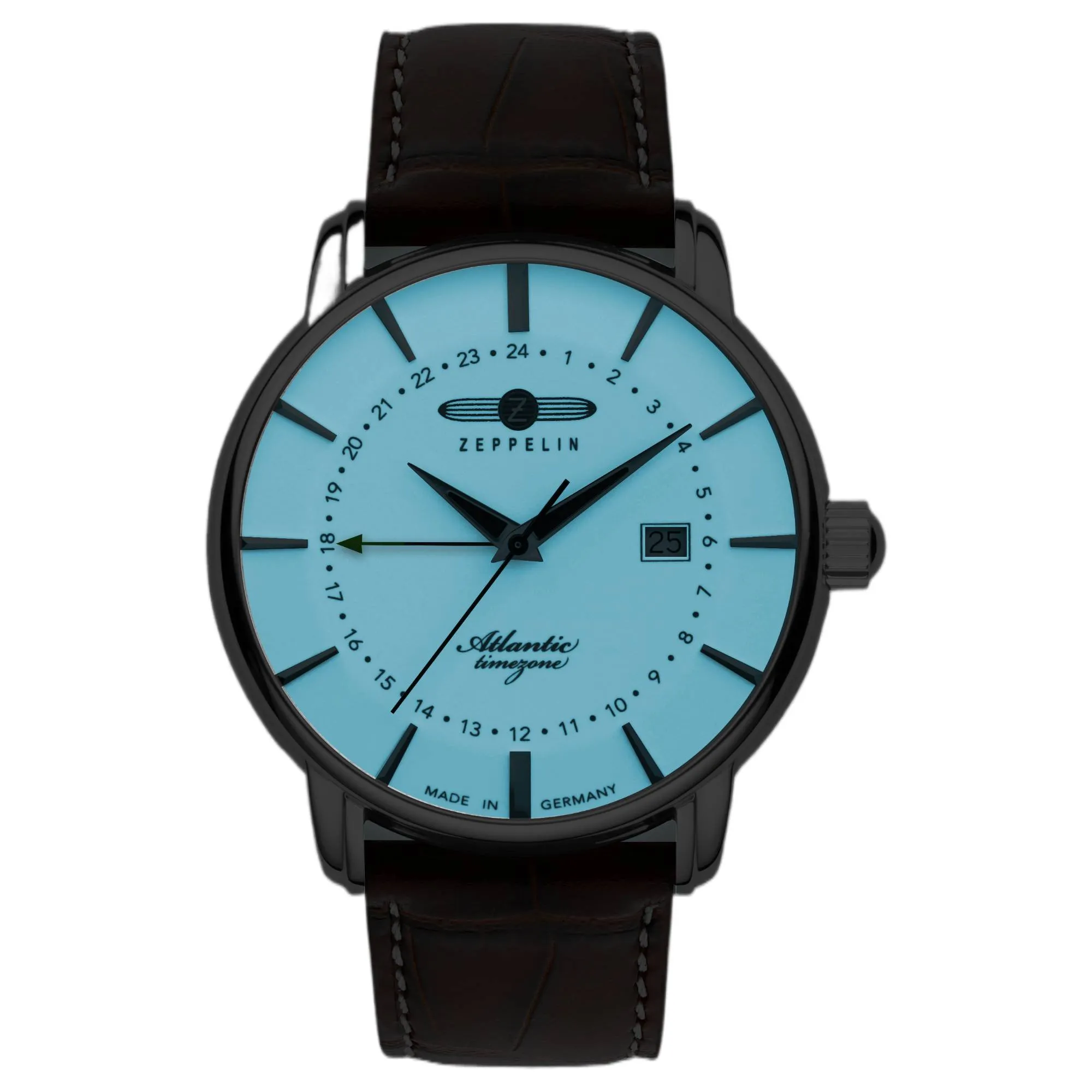 Zeppelin 8442-5 Atlantic GMT Watch sold by H.S. Johnson product image thumbnail 2