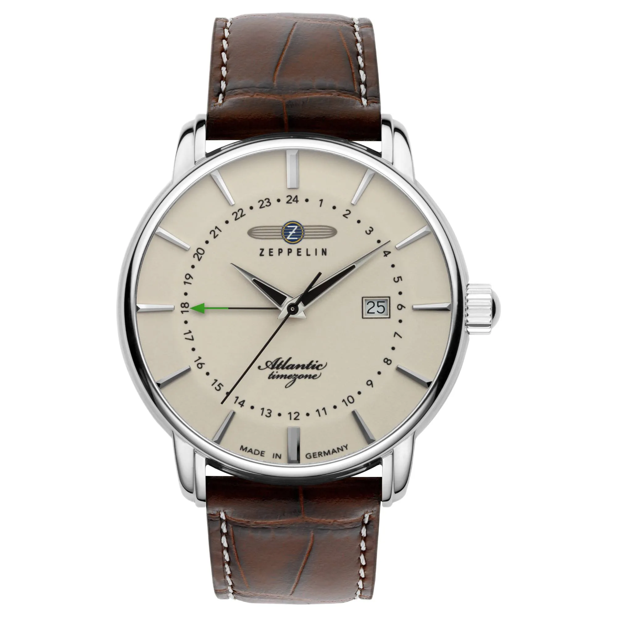 Zeppelin 8442-5 Atlantic GMT Watch sold by H.S. Johnson