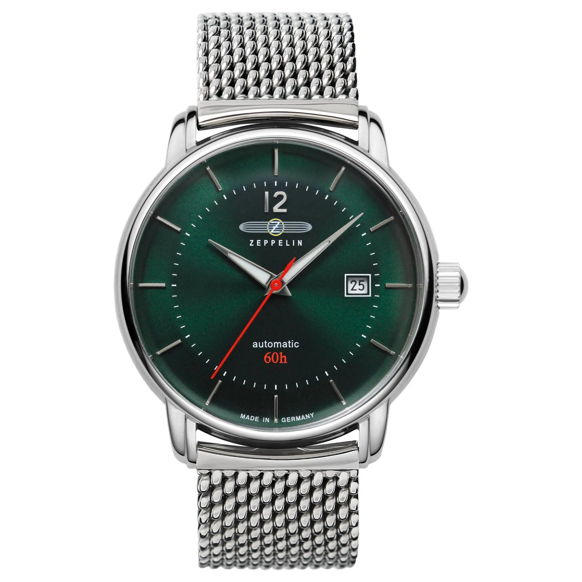 Zeppelin 8160M-4 Bodensee Dark Green Dial Automatic Watch sold by H.S. Johnson