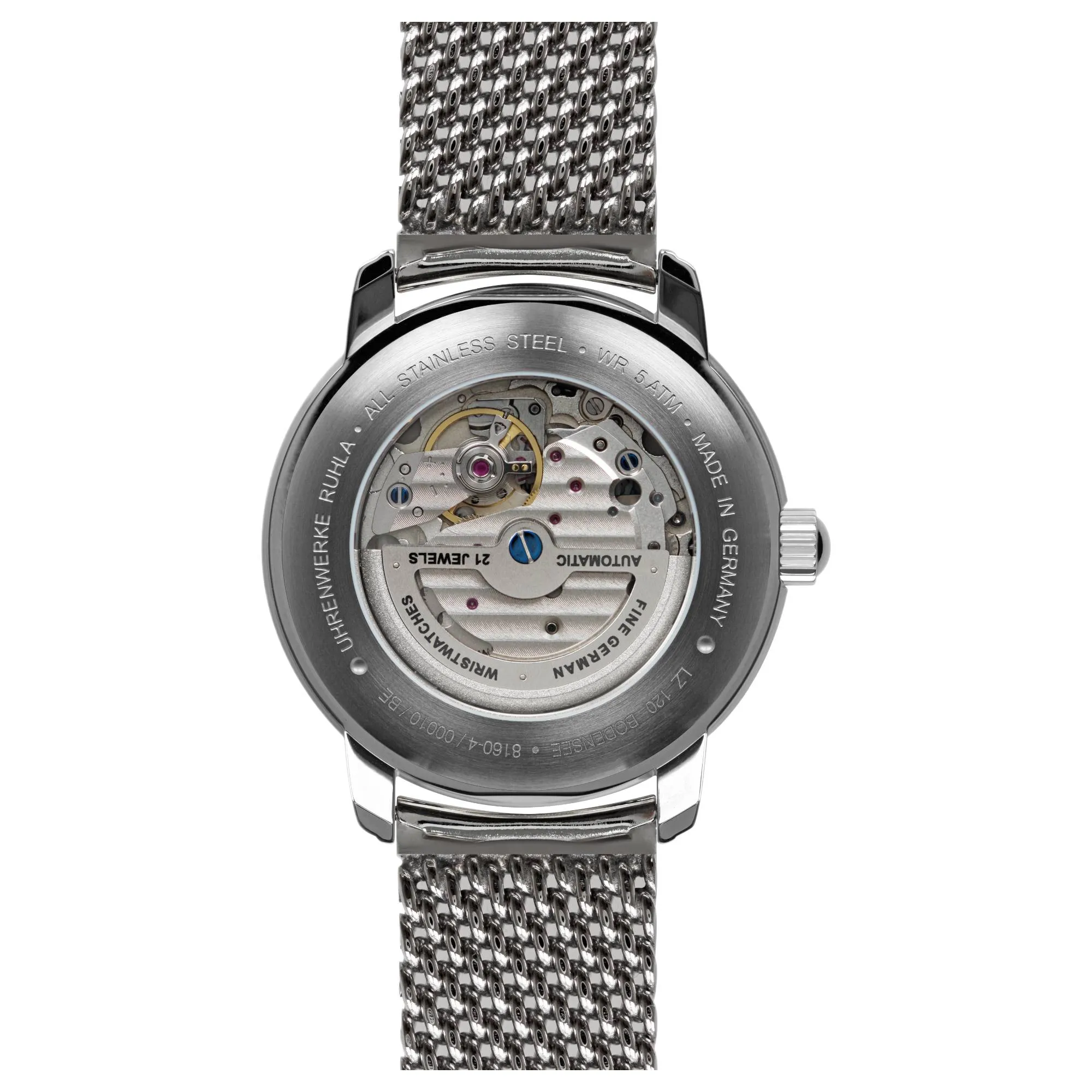 Zeppelin 8160M-4 Bodensee Dark Green Dial Automatic Watch sold by H.S. Johnson product image thumbnail 3