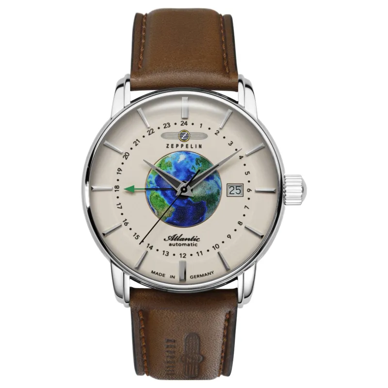 Zeppelin 8468-5 Atlantic GMT Automatic Watch sold by H.S. Johnson