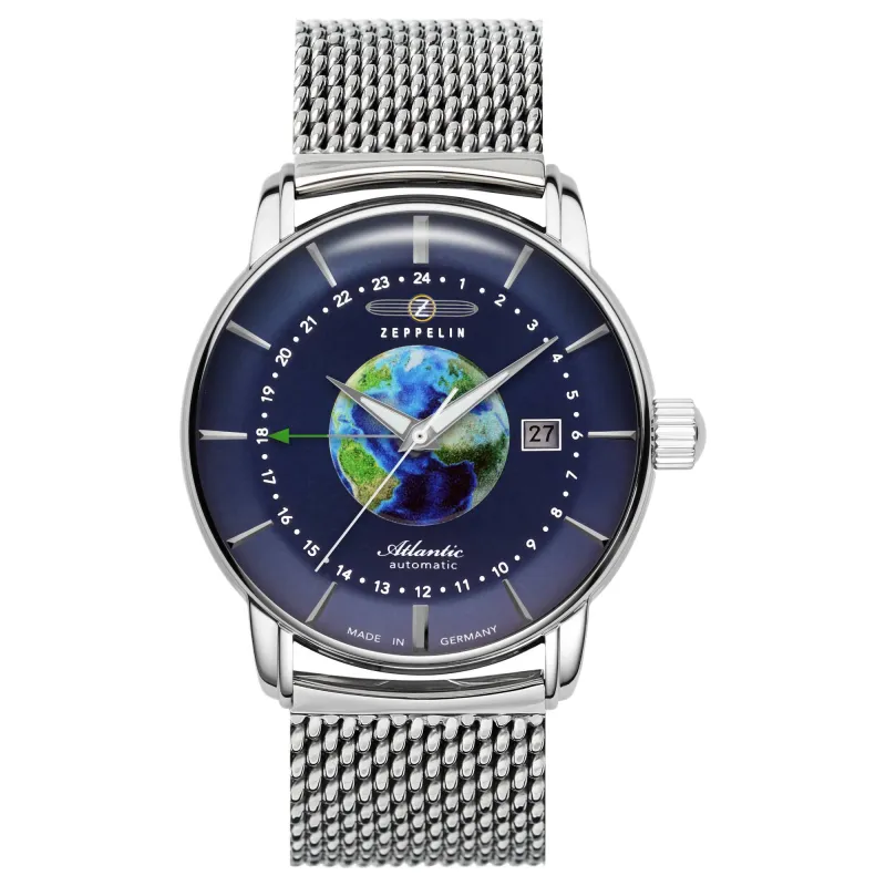 Zeppelin 8468M-3 Atlantic GMT Automatic Wristwatch sold by H.S. Johnson