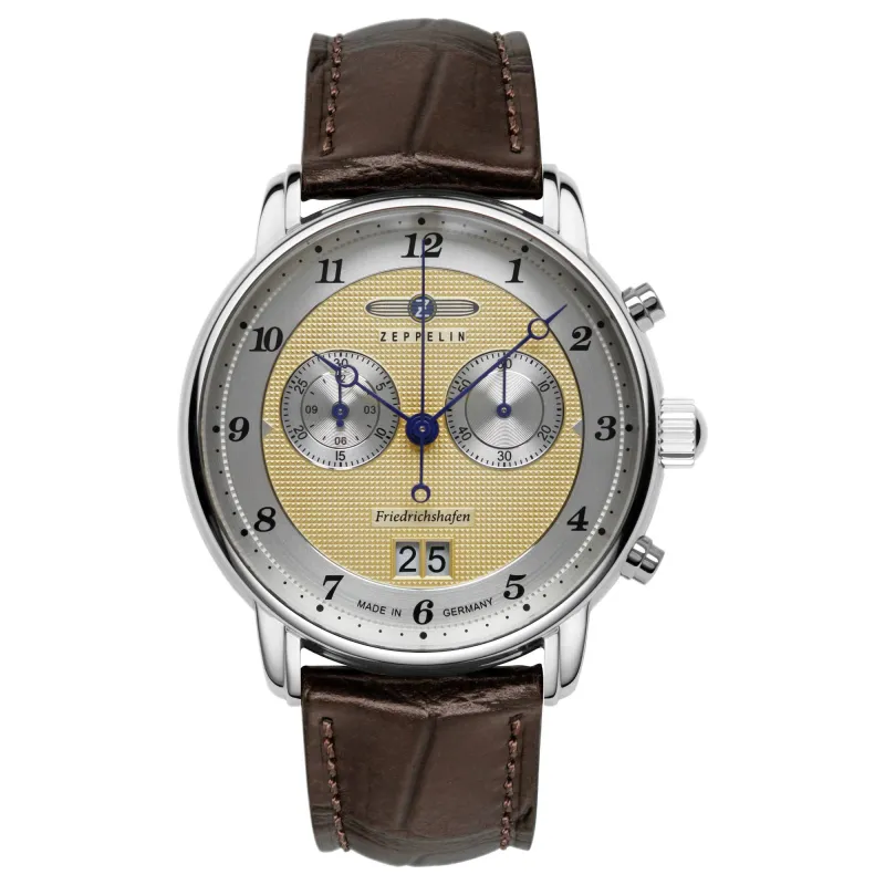 Zeppelin 8584-5 Friedrichshafen Quartz Chronograph Watch sold by H.S. Johnson