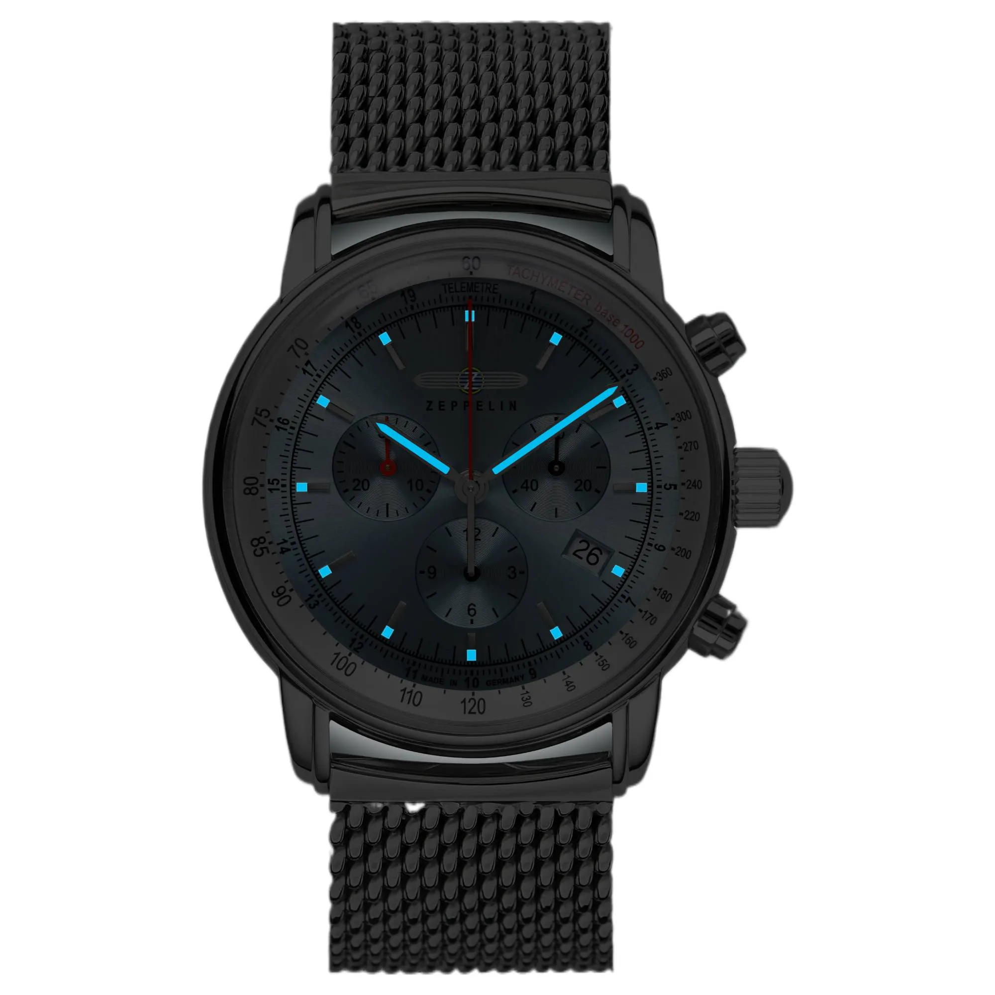 Zeppelin 8886M-3 LZ 14 Marine Chronograph Watch sold by H.S. Johnson product image thumbnail 2