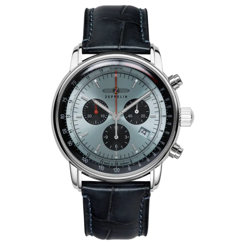Zeppelin 8886-2 LZ 14 Marine Chronograph Wristwatch sold by H.S. Johnson