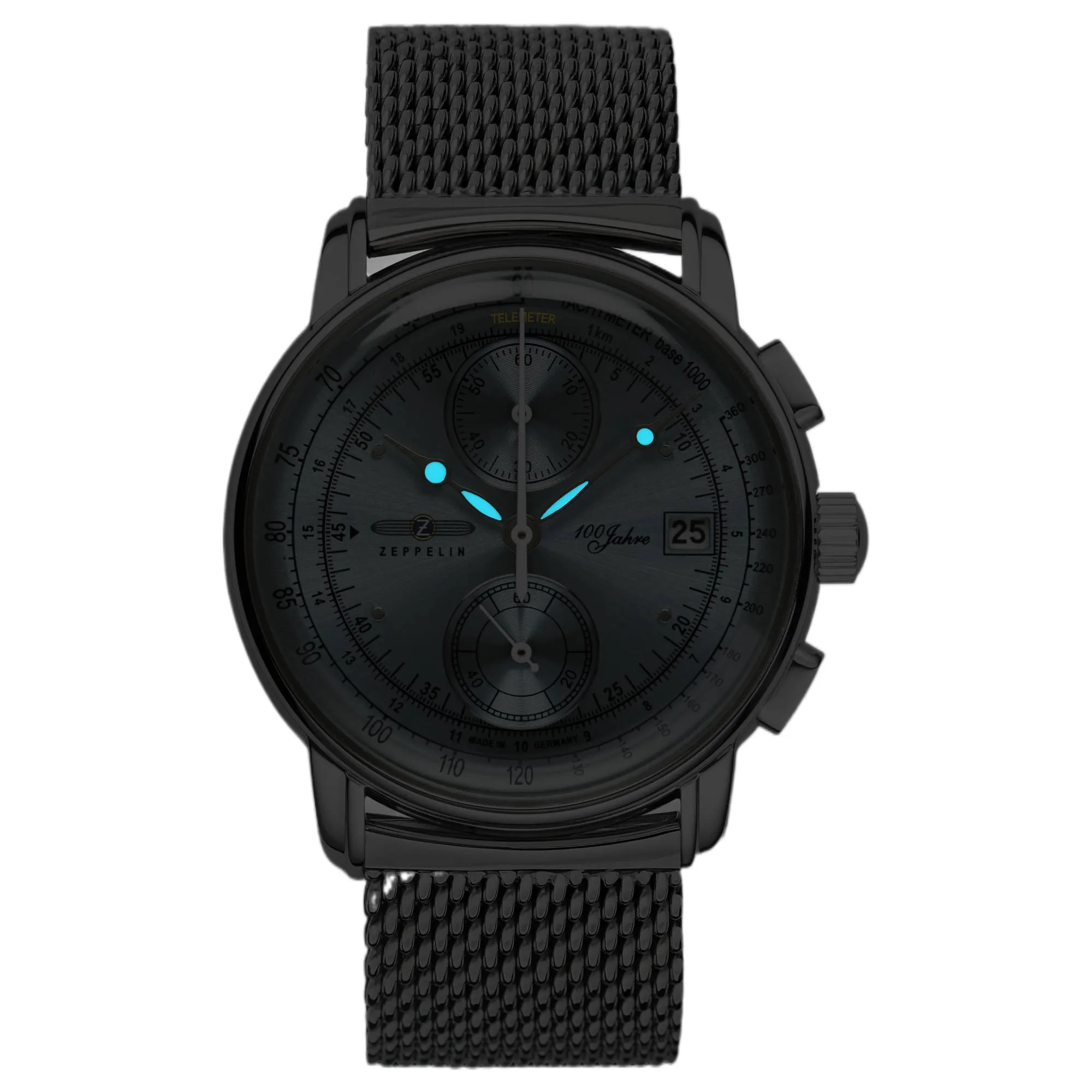 Zeppelin 8670M-4 100 Jahre Chronograph Watch sold by H.S. Johnson product image thumbnail 2