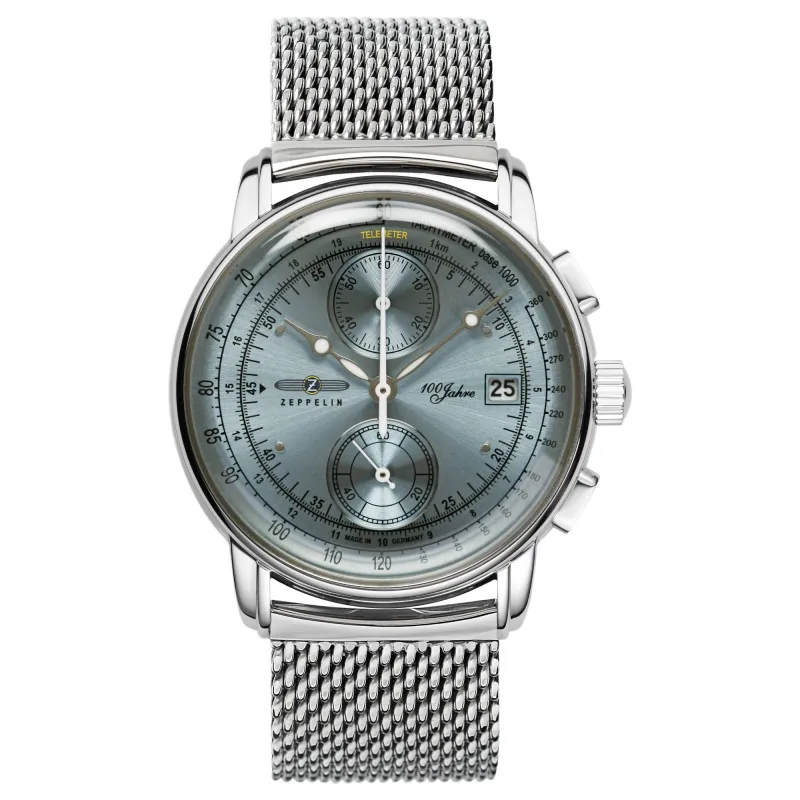 Zeppelin 8670M-4 100 Jahre Chronograph Watch sold by H.S. Johnson