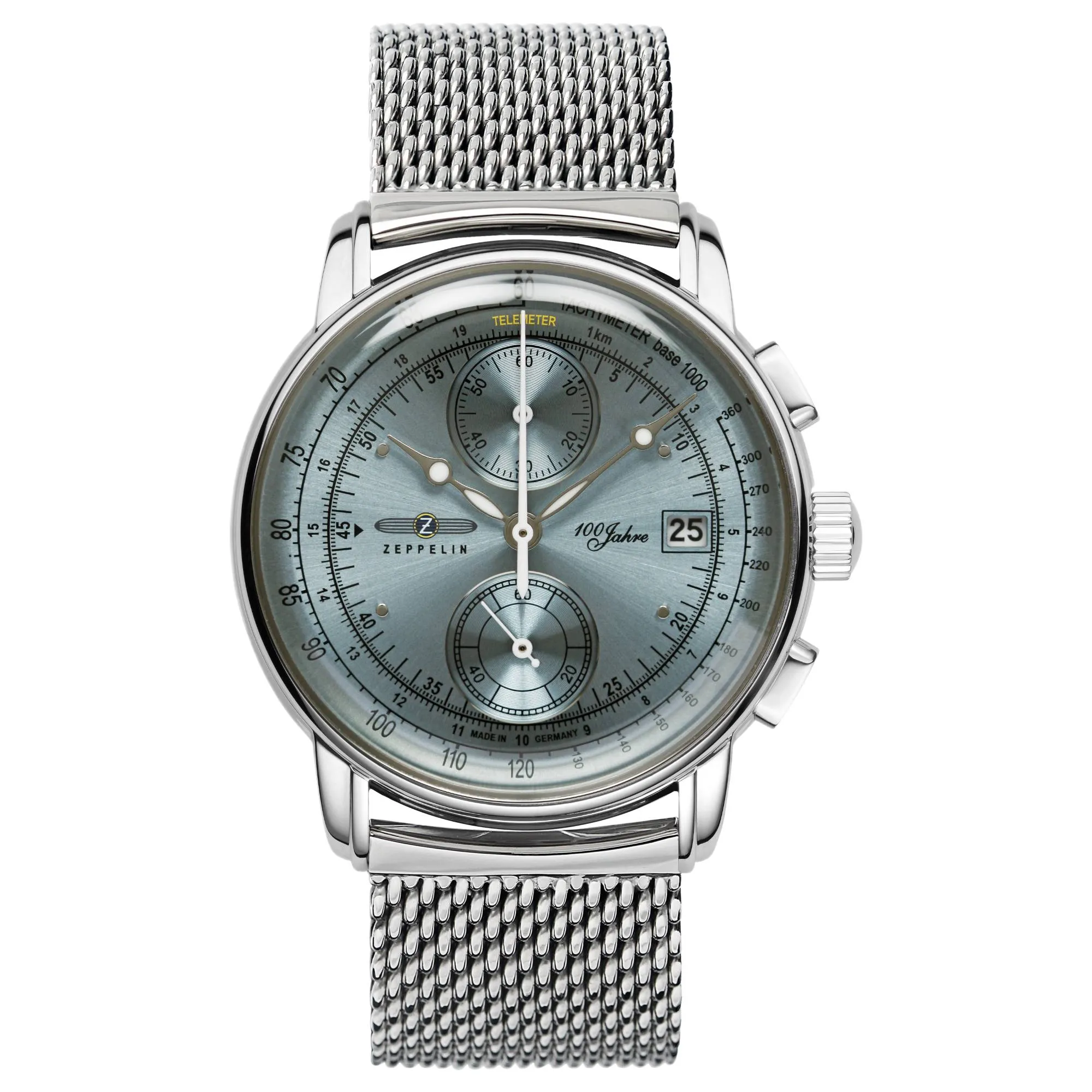 Zeppelin 8670M-4 100 Jahre Chronograph Watch sold by H.S. Johnson