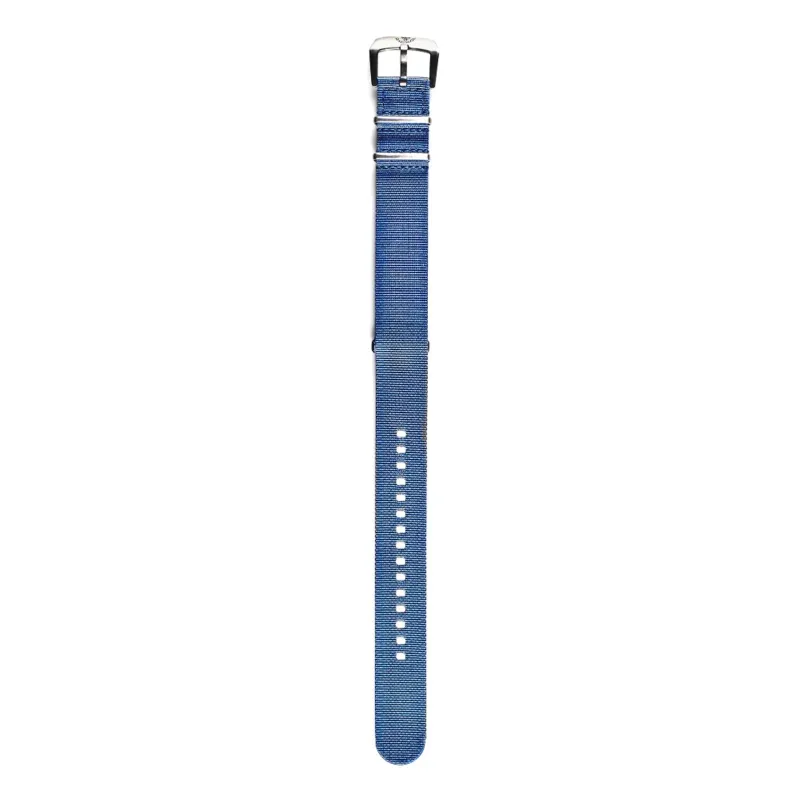 Squale CNABLACC22 Blue 22mm Strap sold by H.S. Johnson