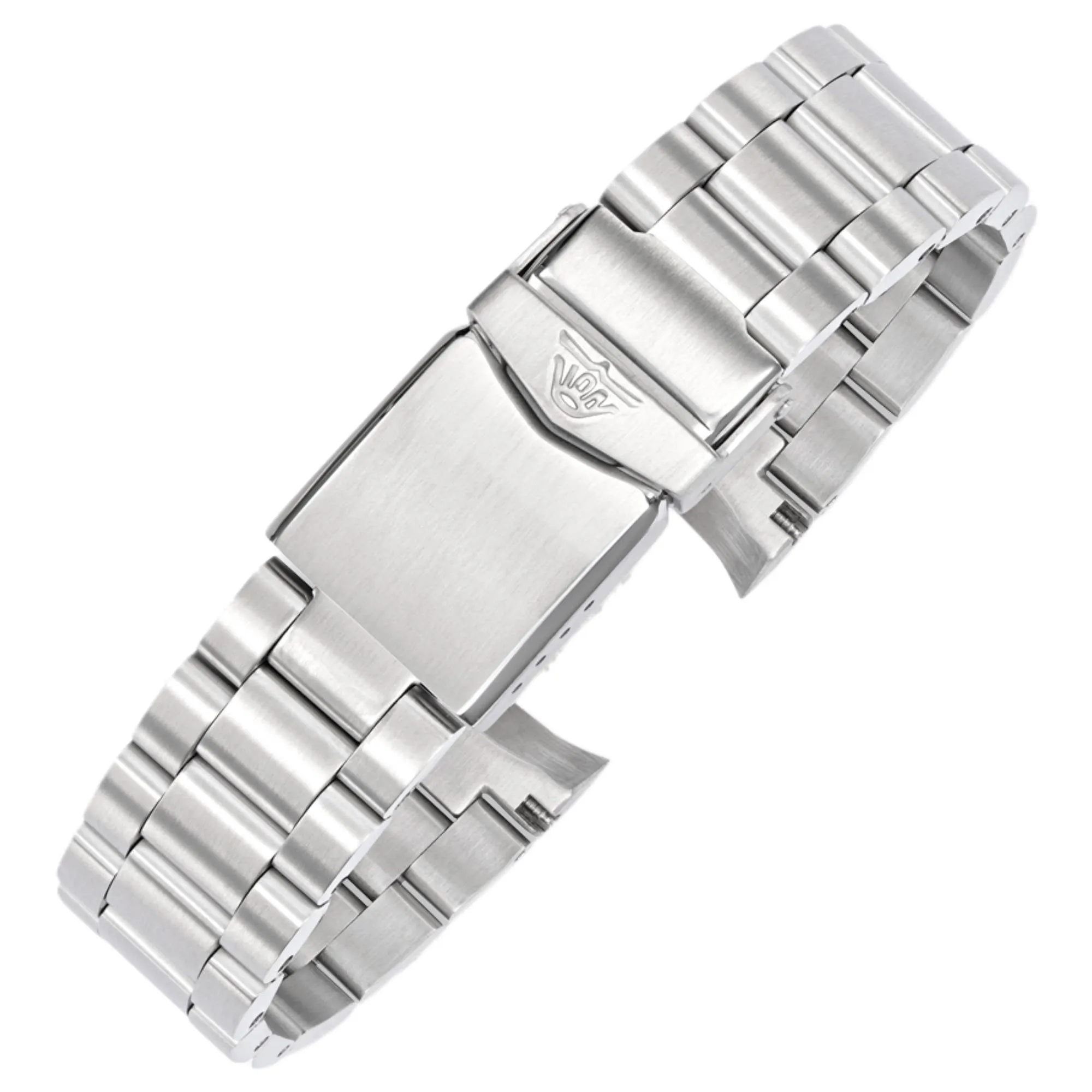 Squale CSSSQ20BL 20mm 1521 Blasted Stainless Steel Bracelet sold by H.S. Johnson