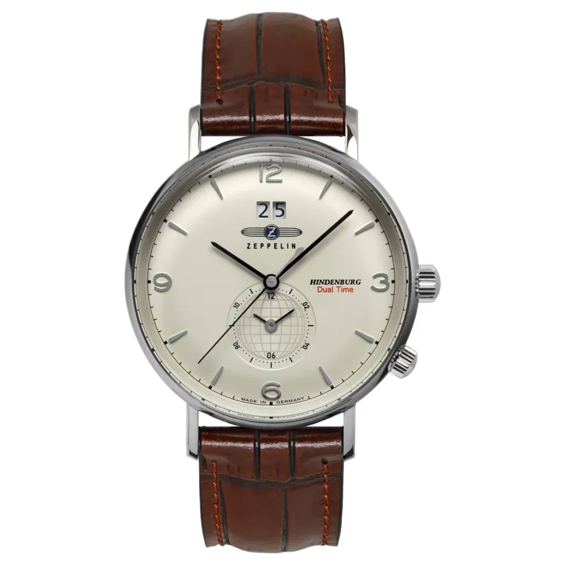 Zeppelin 8044-5 LZ 129 Hindenburg Quartz Dual Time Watch sold by H.S. Johnson