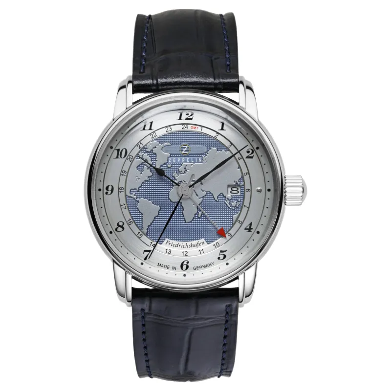 Zeppelin 8596-3 Friedrichshafen GMT Automatic Watch sold by H.S. Johnson