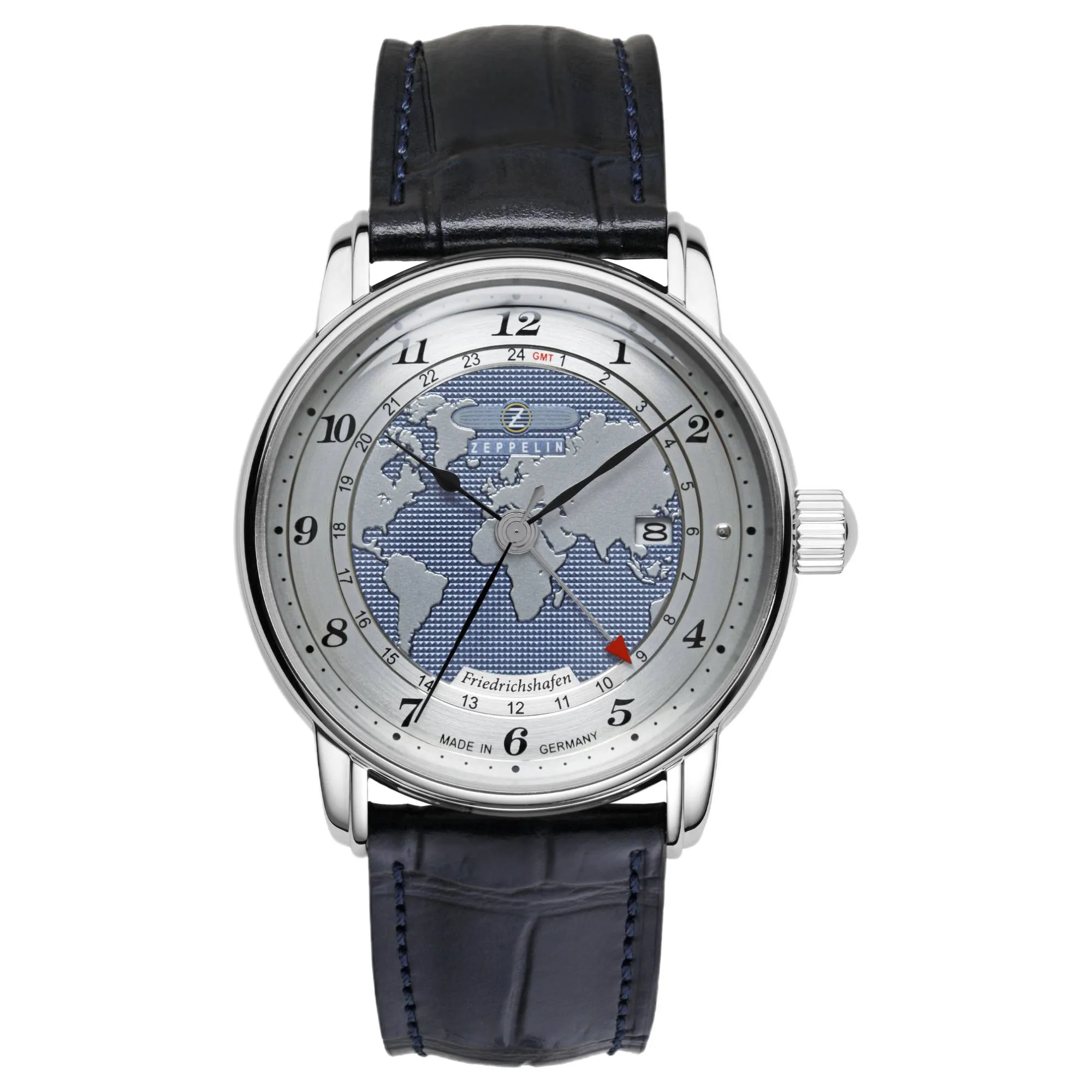 Zeppelin 8596-3 Friedrichshafen GMT Automatic Watch sold by H.S. Johnson