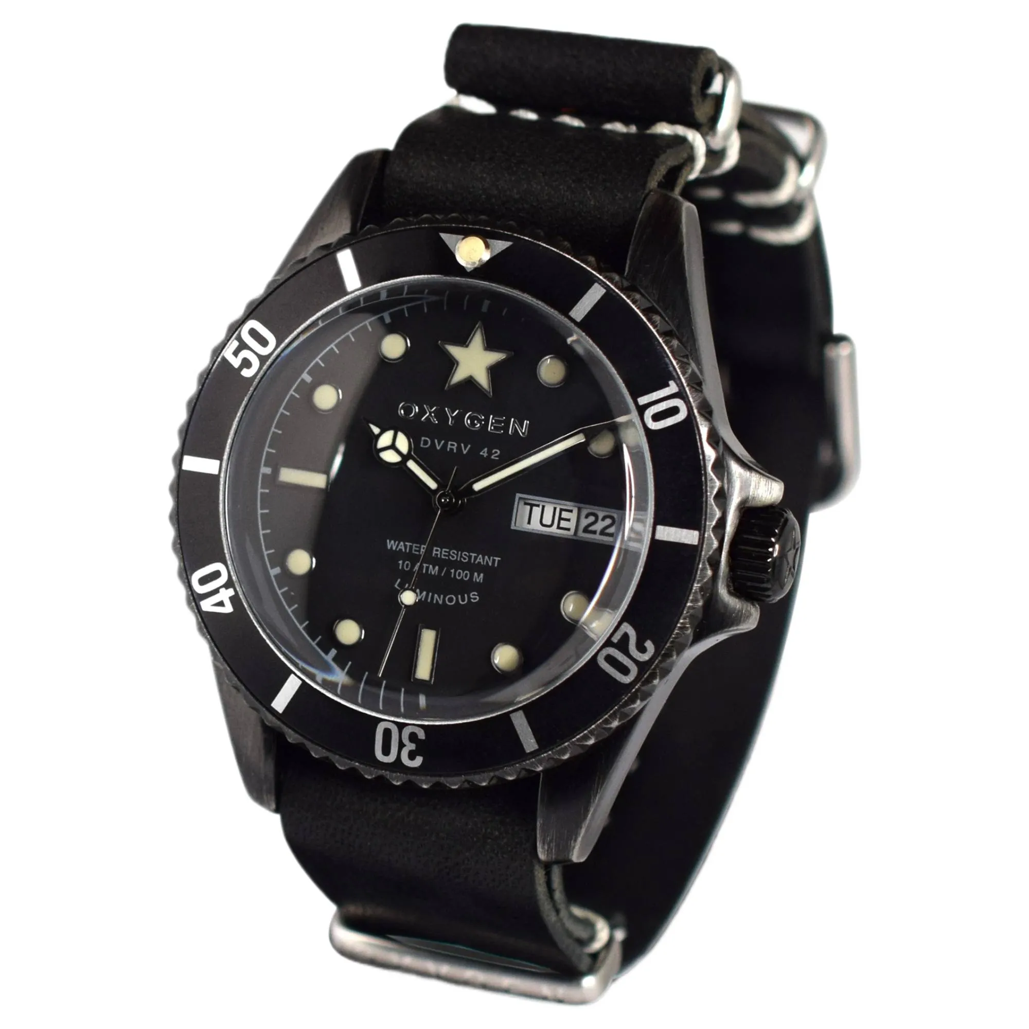 Oxygen EX-DV-CAT-42-NL-BL Black Cat 42 Watch sold by H.S. Johnson product image thumbnail 2
