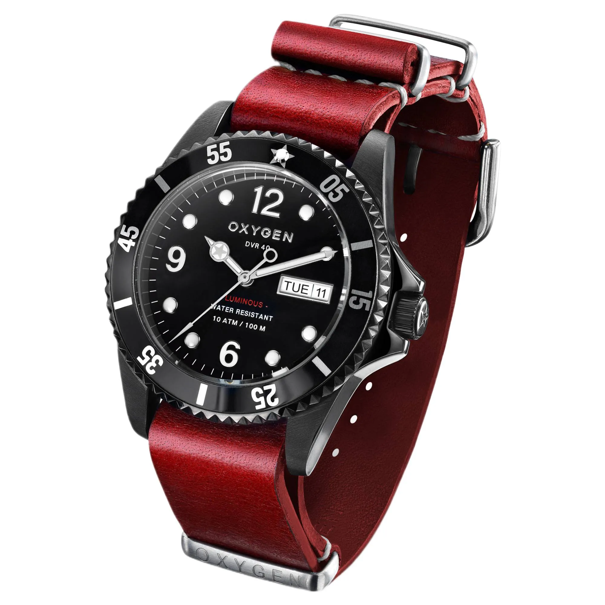 Oxygen EX-D-MBB-40-NL-RE Moby Dick Black Watch sold by H.S. Johnson product image thumbnail 2