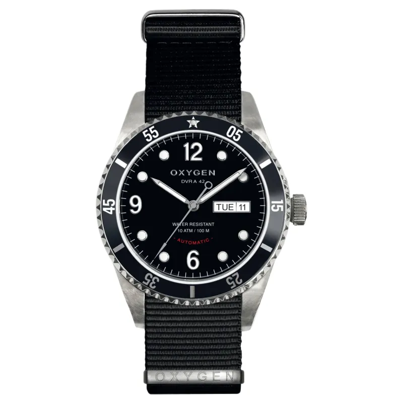 Oxygen EX-A-MOO-42-NN-BL Moon 42 Automatic Watch sold by H.S. Johnson