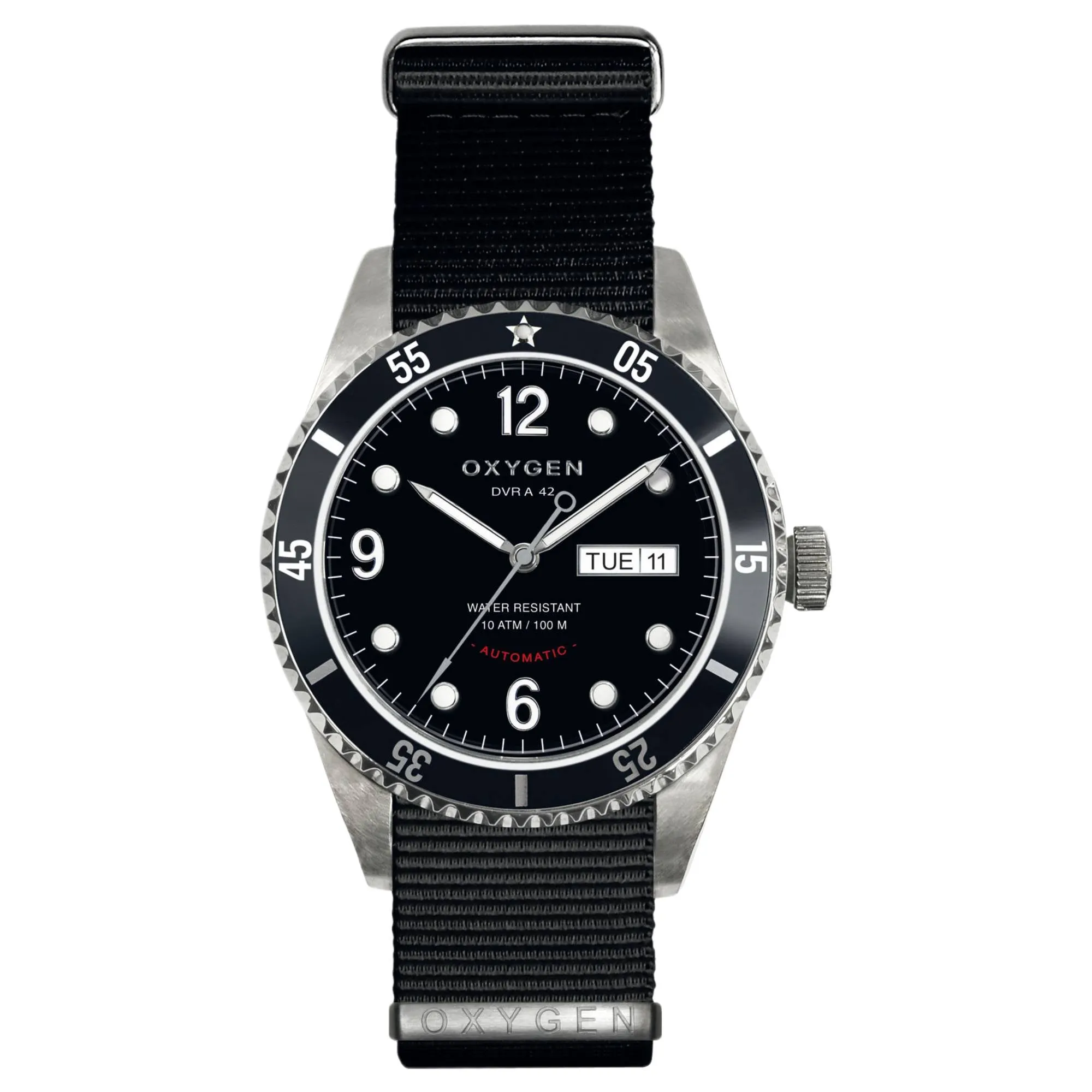 Oxygen EX-A-MOO-42-NN-BL Moon 42 Automatic Watch sold by H.S. Johnson