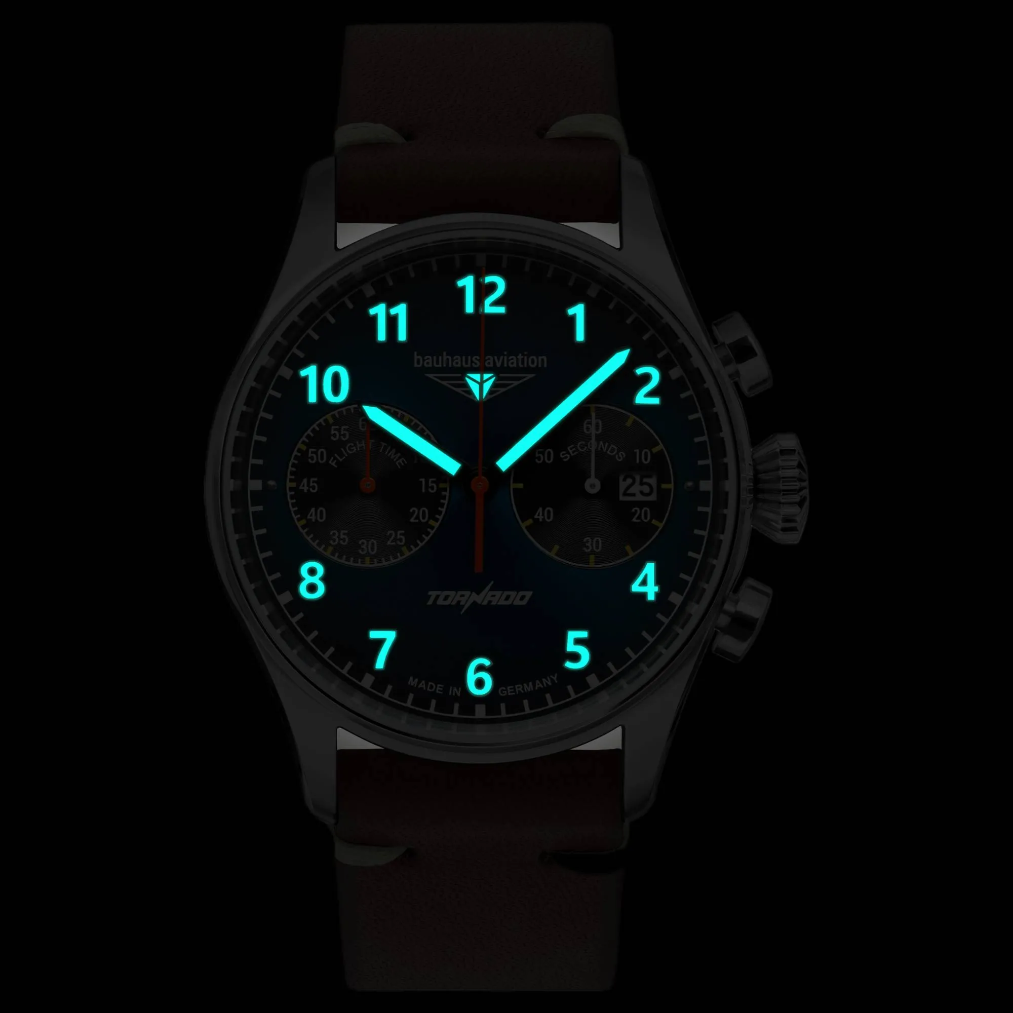 Bauhaus Aviation 27723 Tornado Chronograph Watch sold by H.S. Johnson product image thumbnail 2