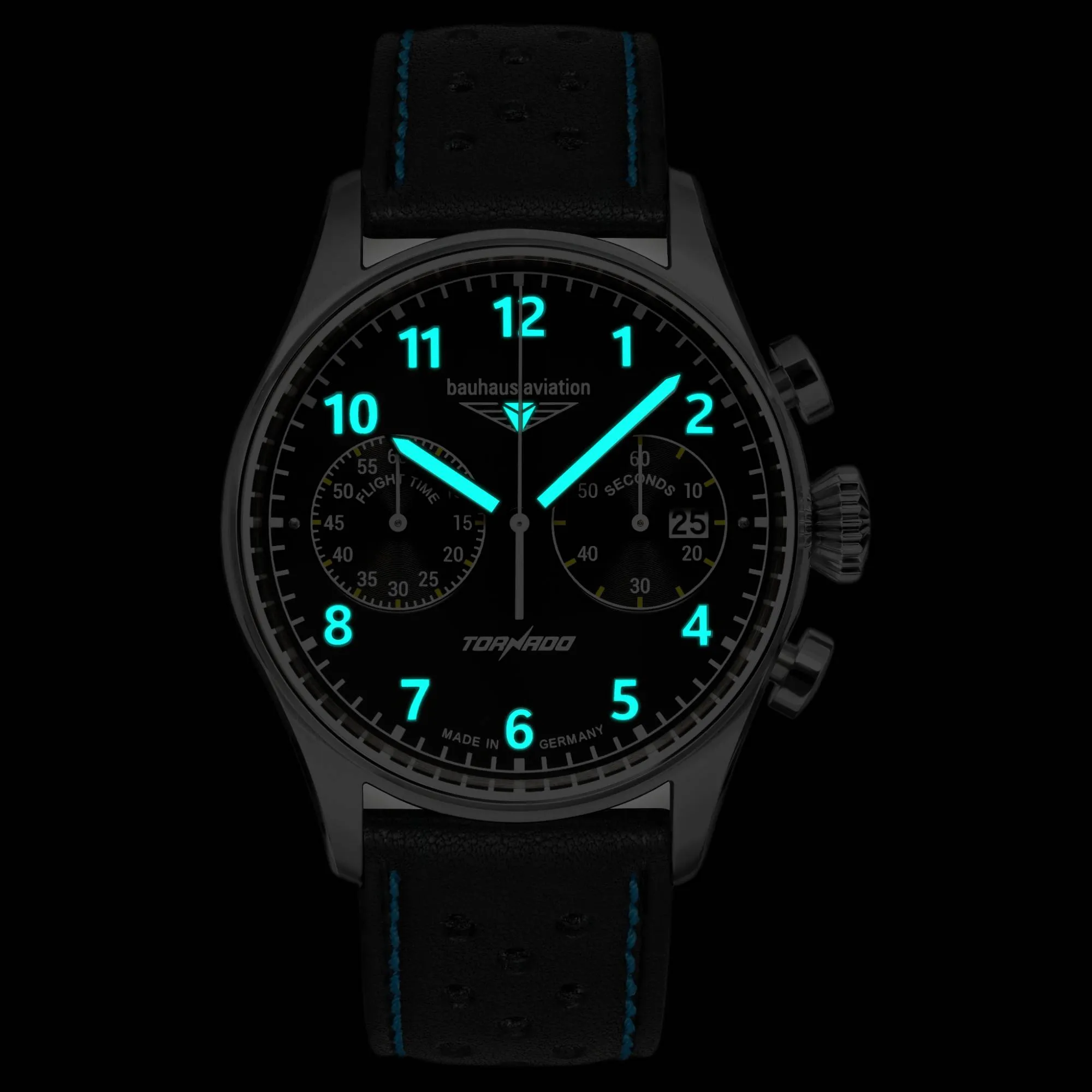 Bauhaus Aviation 27703 Tornado Chronograph Watch sold by H.S. Johnson product image thumbnail 2