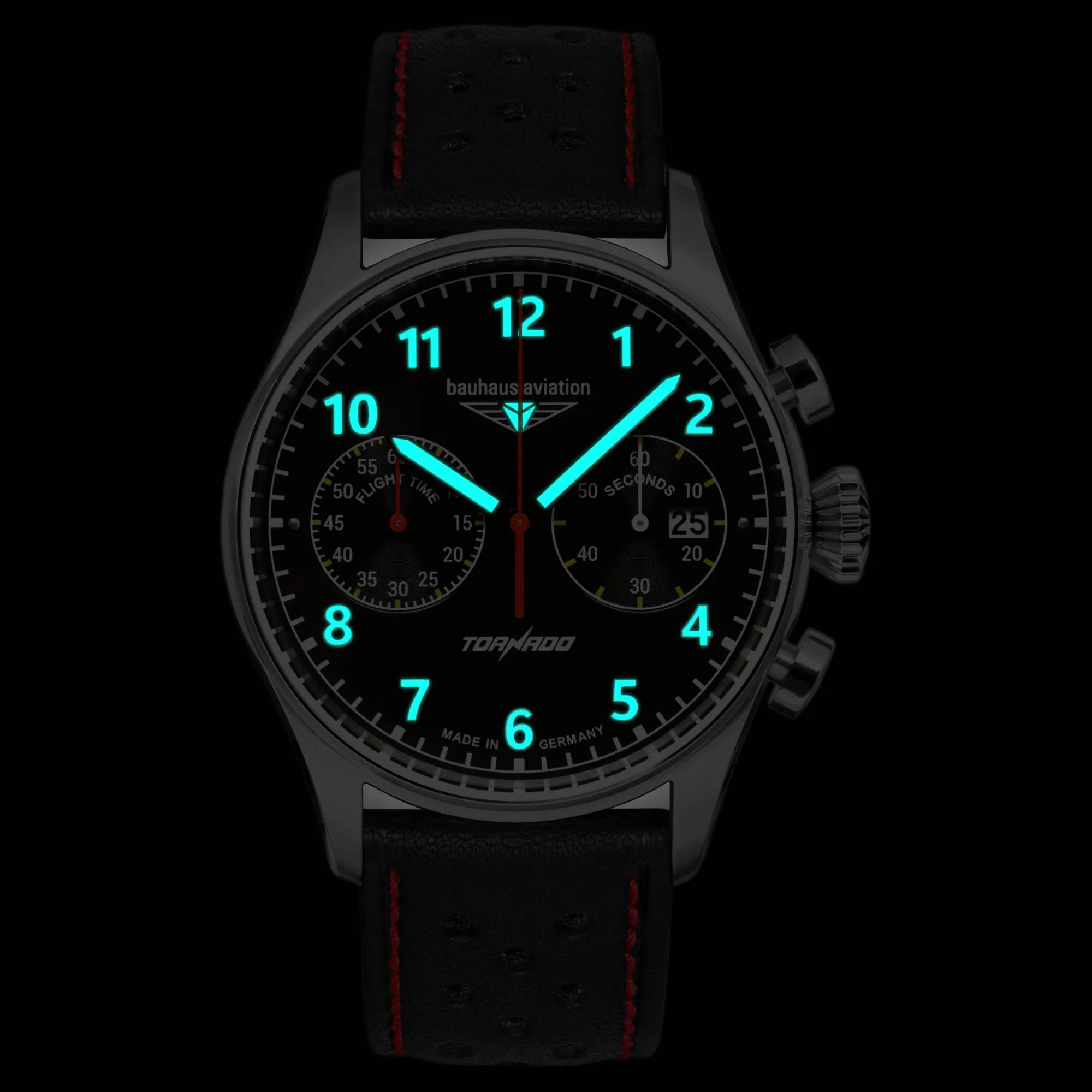 Bauhaus Aviation 27702 Tornado Chronograph Watch sold by H.S. Johnson product image thumbnail 2