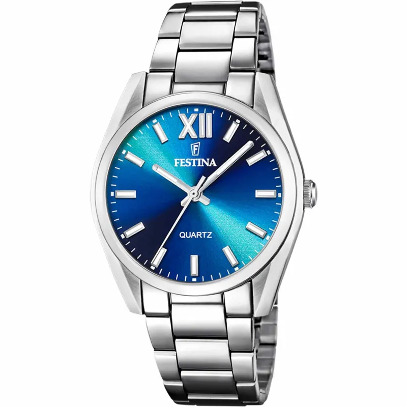 Festina F20622/I Women's Blue Dial Watch sold by H.S. Johnson