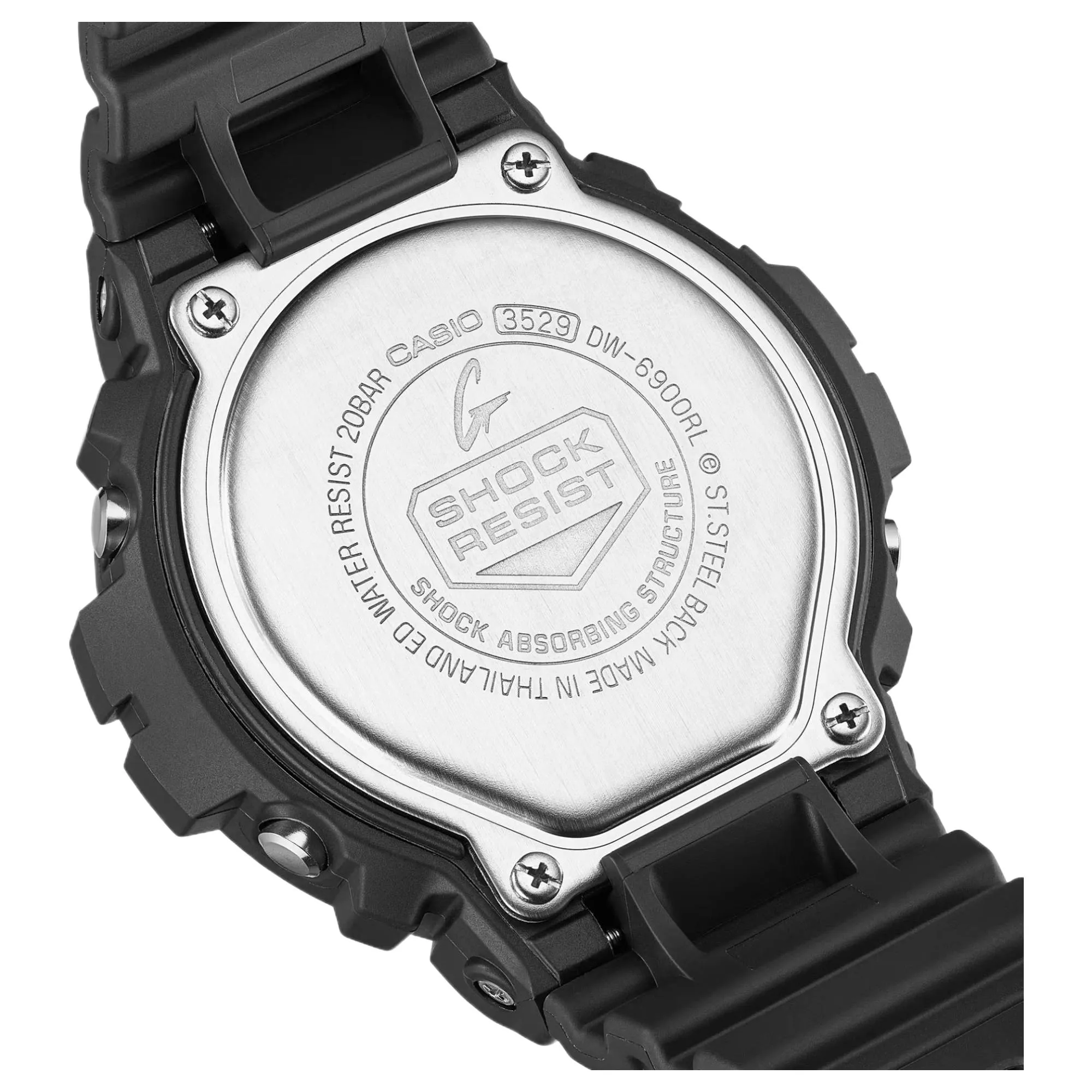 G-Shock DW-6900RL-1ER Classic Digital Watch sold by H.S. Johnson product image thumbnail 5