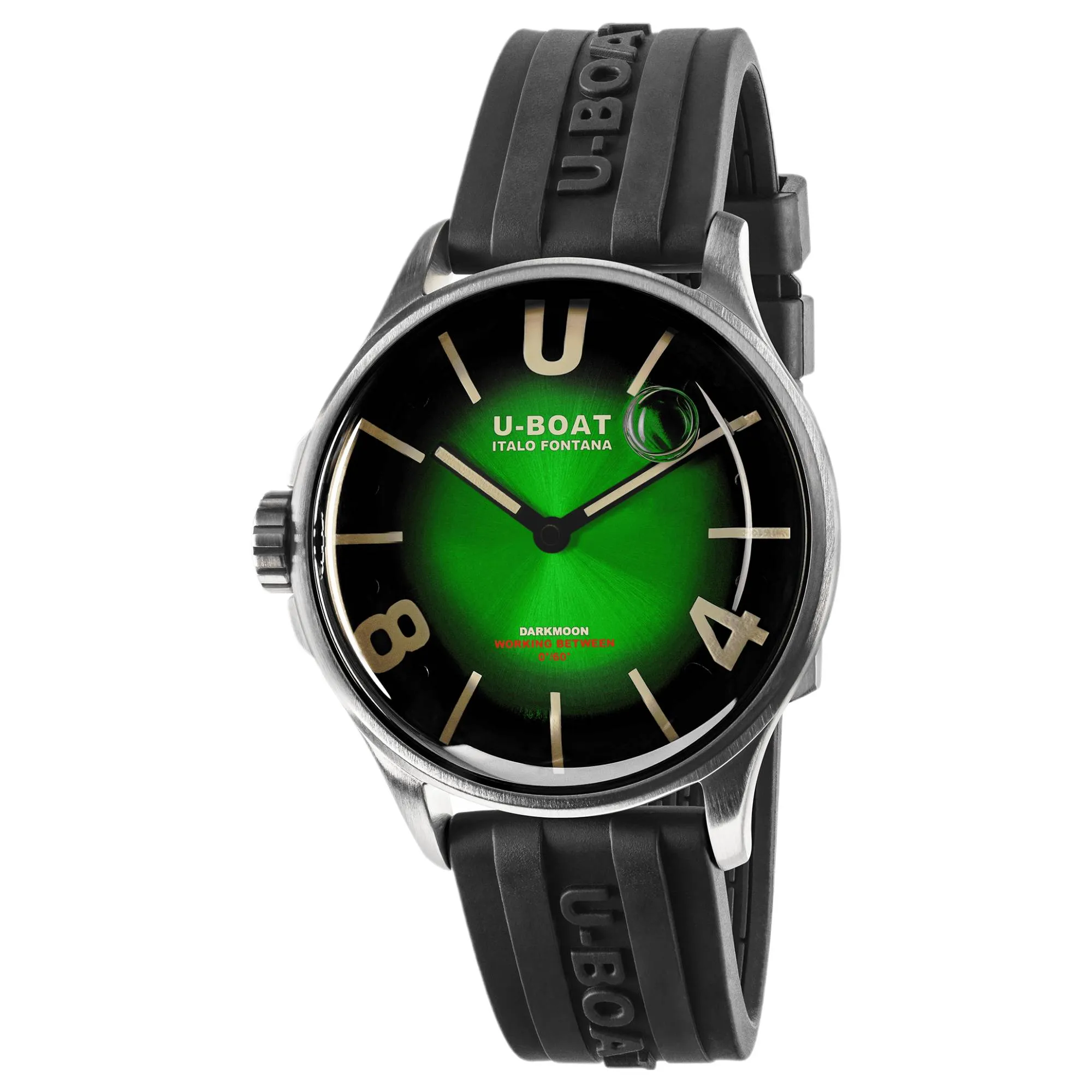 U-Boat 9502/B Darkmoon 41.5mm Green Soleil SS Watch sold by H.S. Johnson
