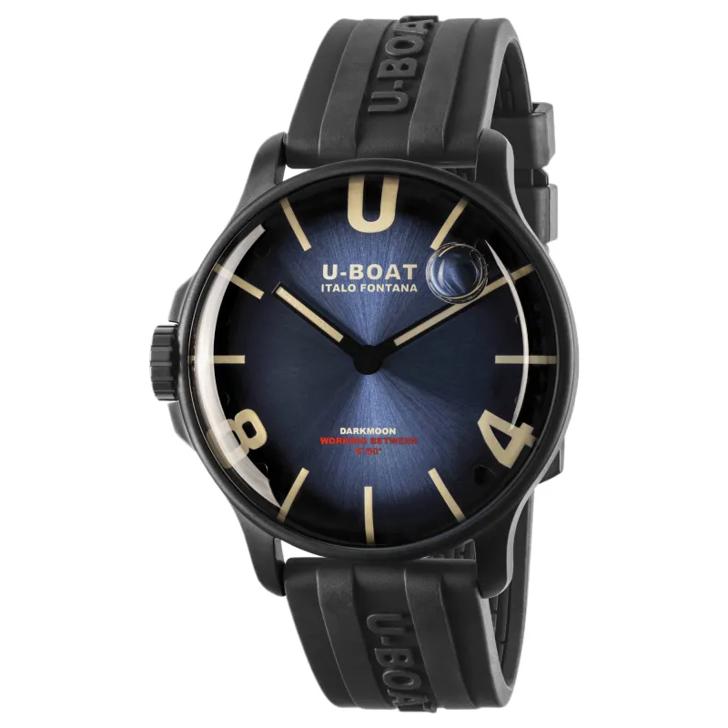 U-Boat 8700/E Darkmoon 46.5mm Blue Soleil PVD Watch sold by H.S. Johnson