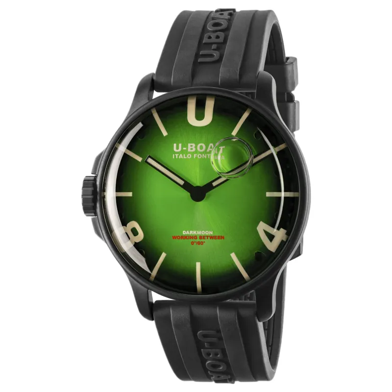 U-Boat 8698/E Darkmoon 46.5mm Green Soleil PVD Watch sold by H.S. Johnson